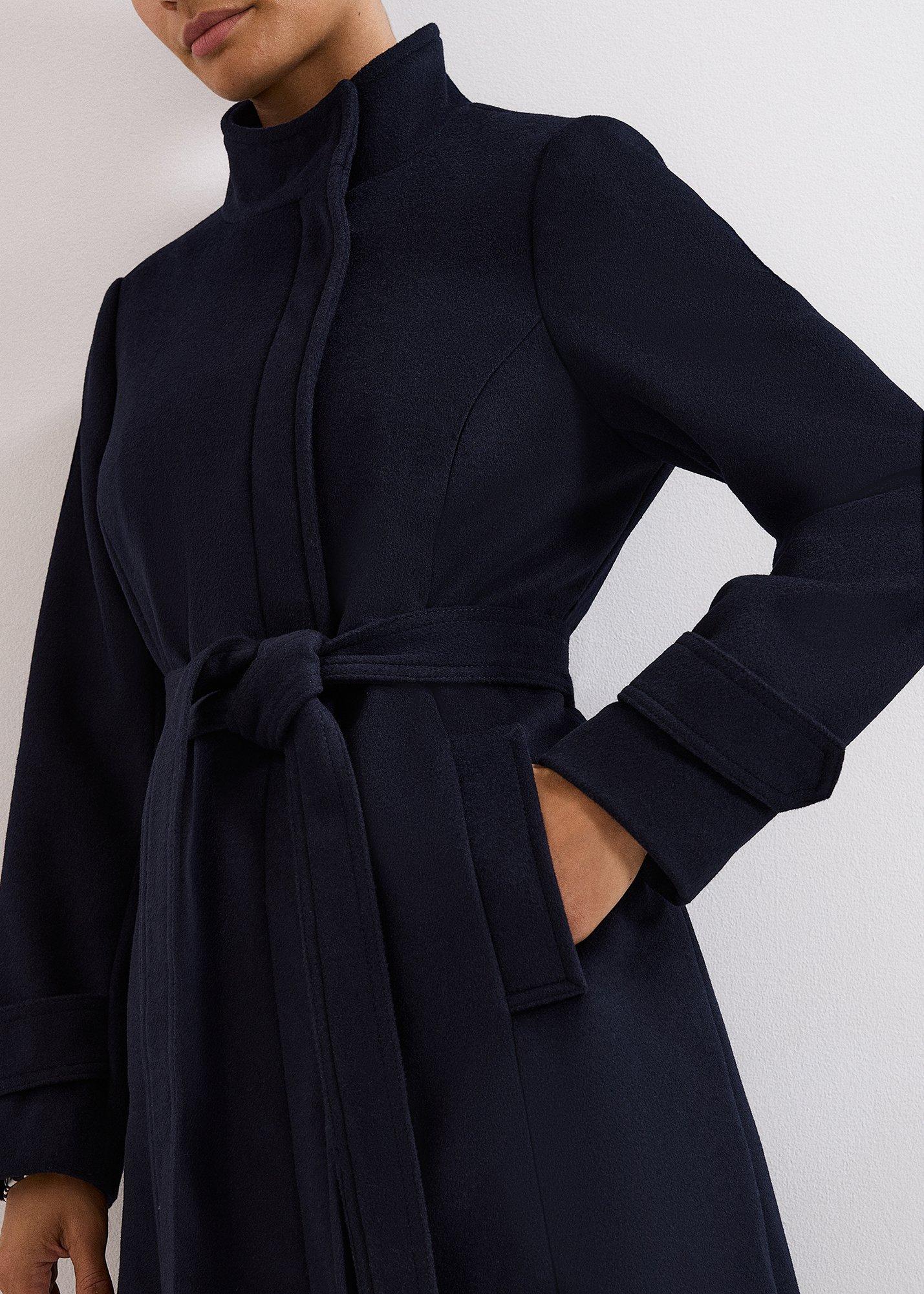 ${product-id}-Dakota Navy Funnel Neck Coat-Navy-${view-type}