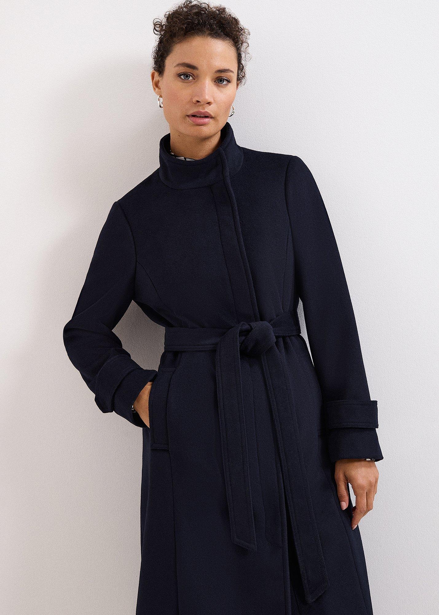 ${product-id}-Dakota Navy Funnel Neck Coat-Navy-${view-type}