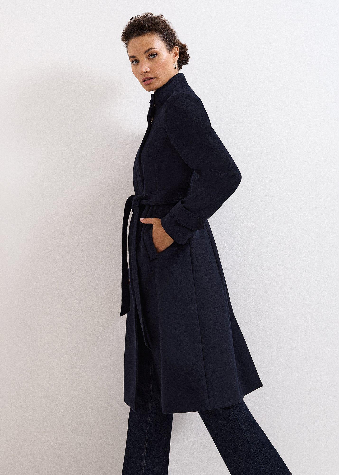 ${product-id}-Dakota Navy Funnel Neck Coat-Navy-${view-type}