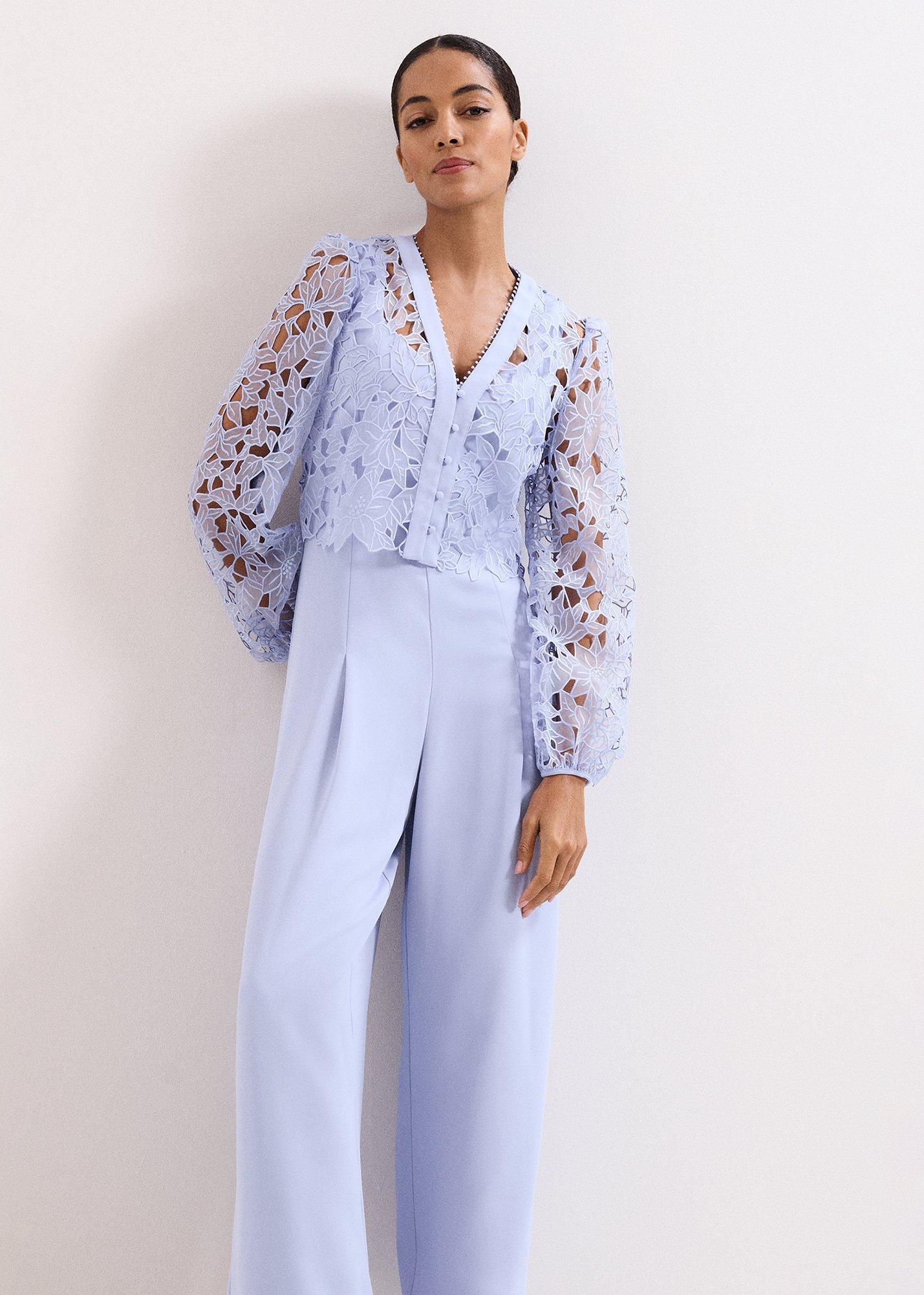 ${product-id}-Petite Winona Lace Jumpsuit-Pale Blue-${view-type}