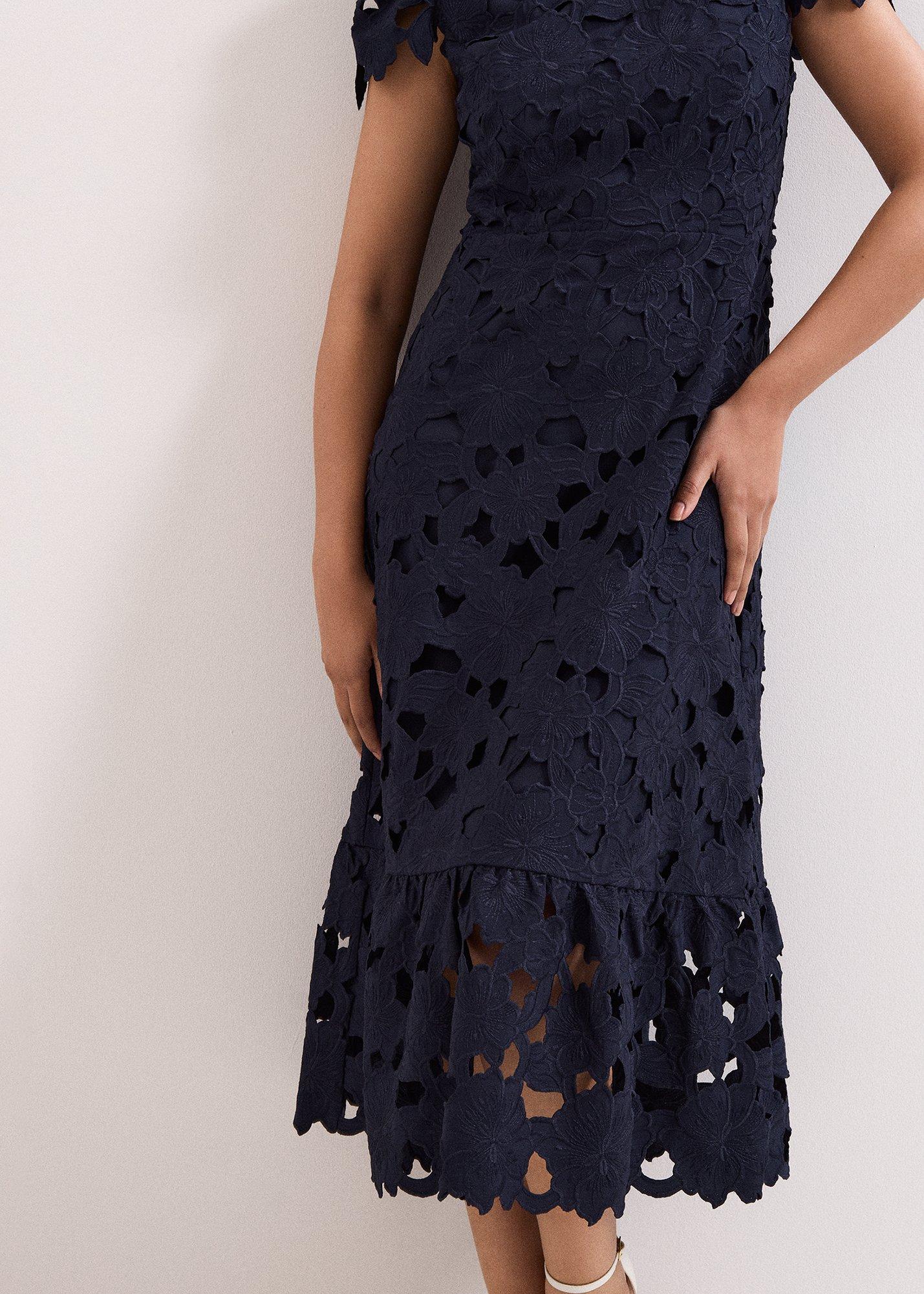 ${product-id}-Petite Leilani Lace Midi Dress-Navy-${view-type}