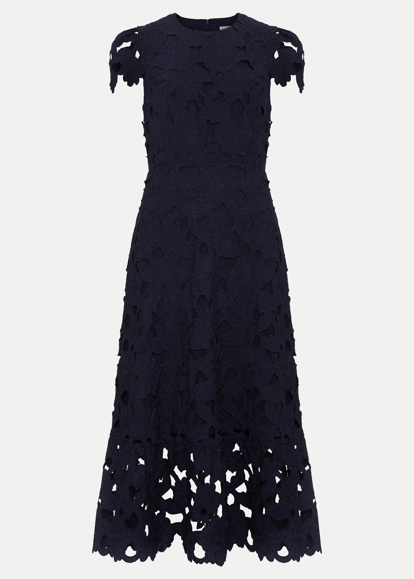 ${product-id}-Petite Leilani Lace Midi Dress-Navy-${view-type}