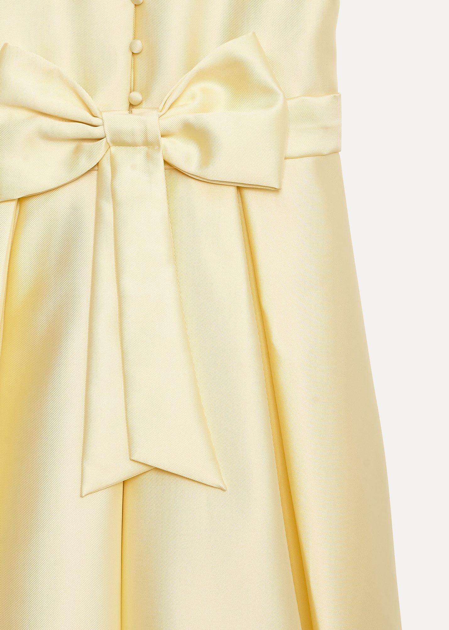 ${product-id}-Melody Yellow Satin Fit and Flare Dress-Pale Yellow-${view-type}