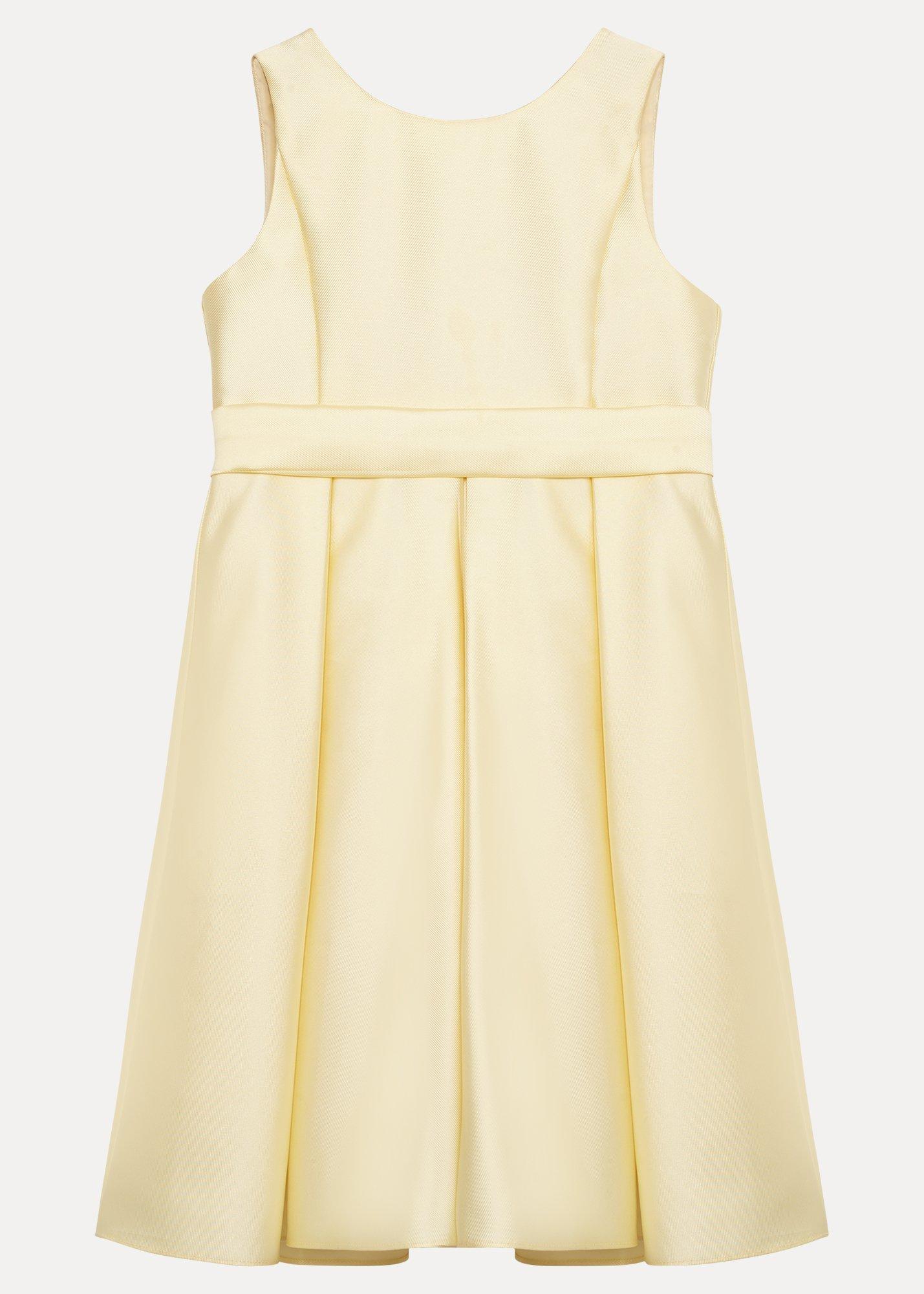 ${product-id}-Melody Yellow Satin Fit and Flare Dress-Pale Yellow-${view-type}