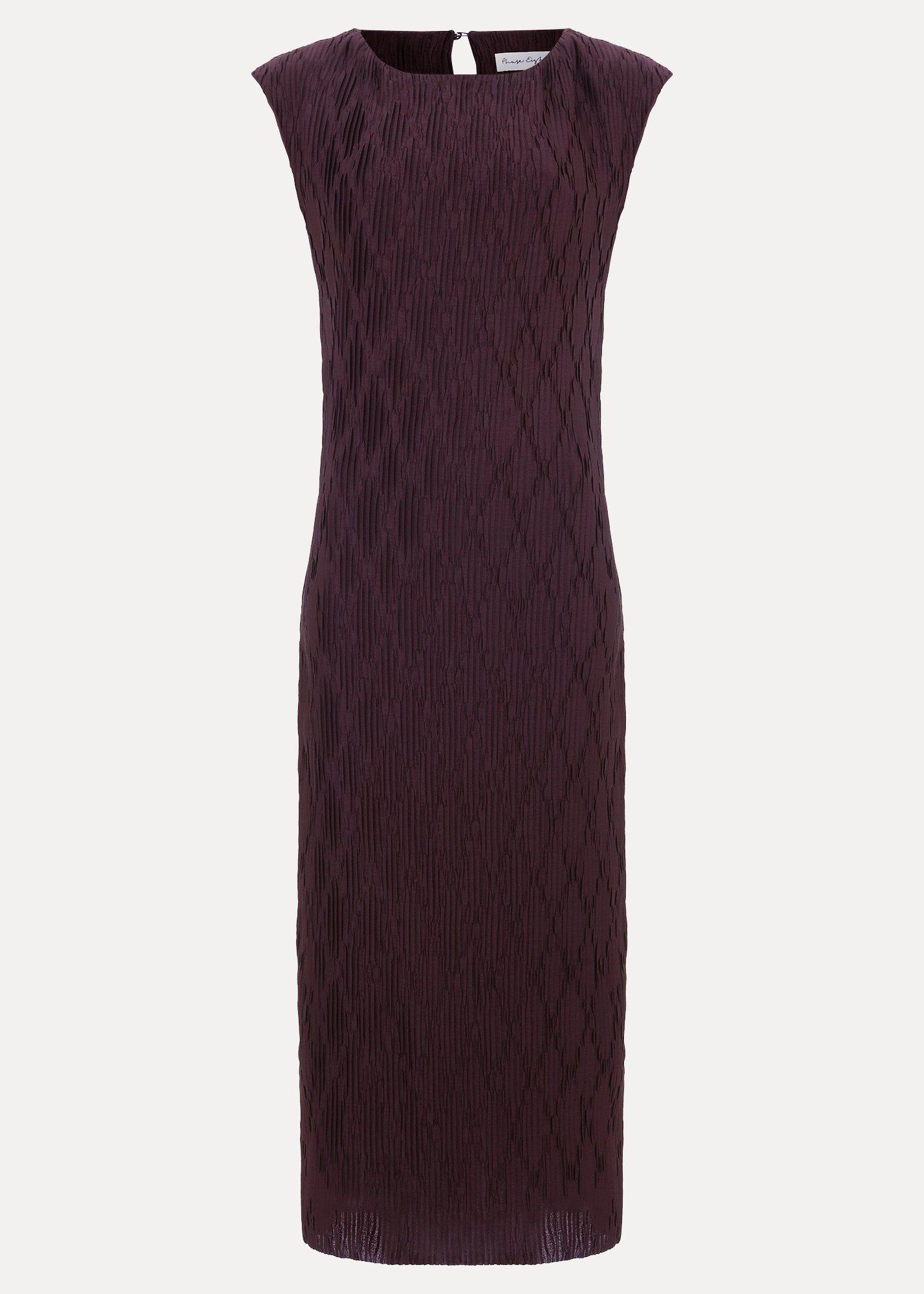 ${product-id}-Arabella Jersey Textured Midi Dress-Brown-${view-type}