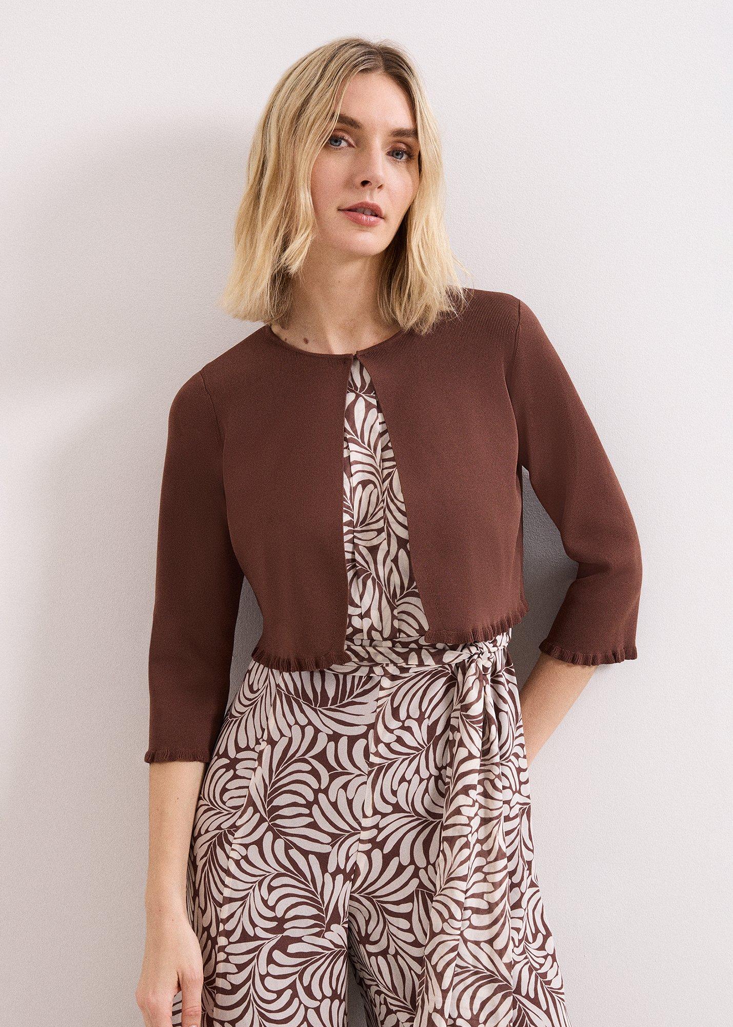 ${product-id}-Mimi Structured Knit Cover Up-Brown-${view-type}