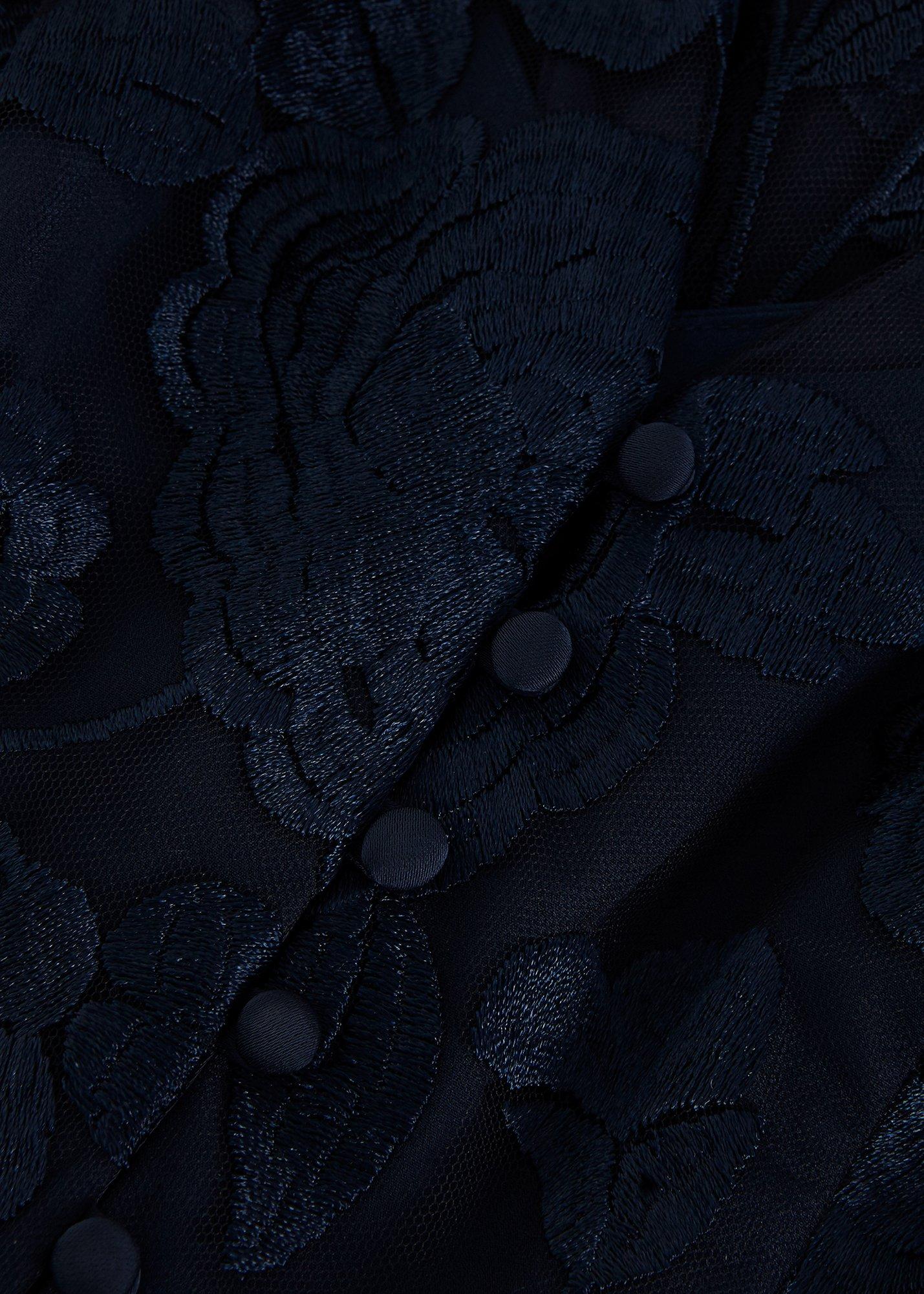 ${product-id}-Klaudia Navy Embroidered Maxi Dress-Navy-${view-type}