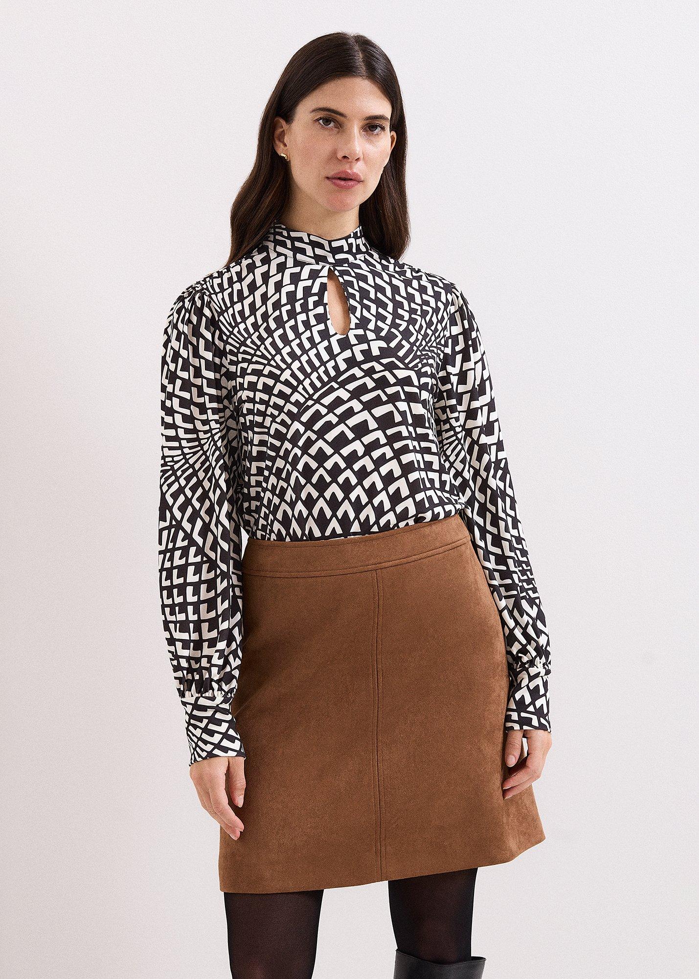 ${product-id}-Felisity Faux Suede Mini Skirt--${view-type}