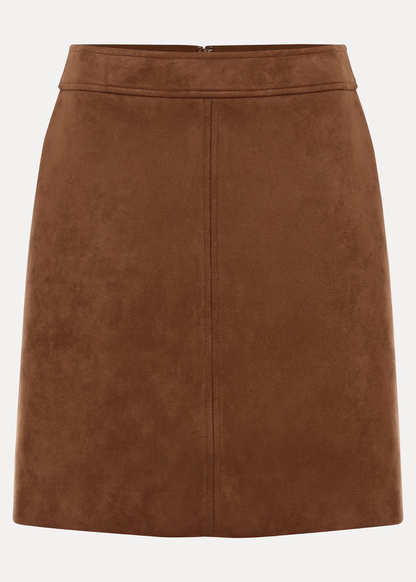 ${product-id}-Felisity Faux Suede Mini Skirt--${view-type}