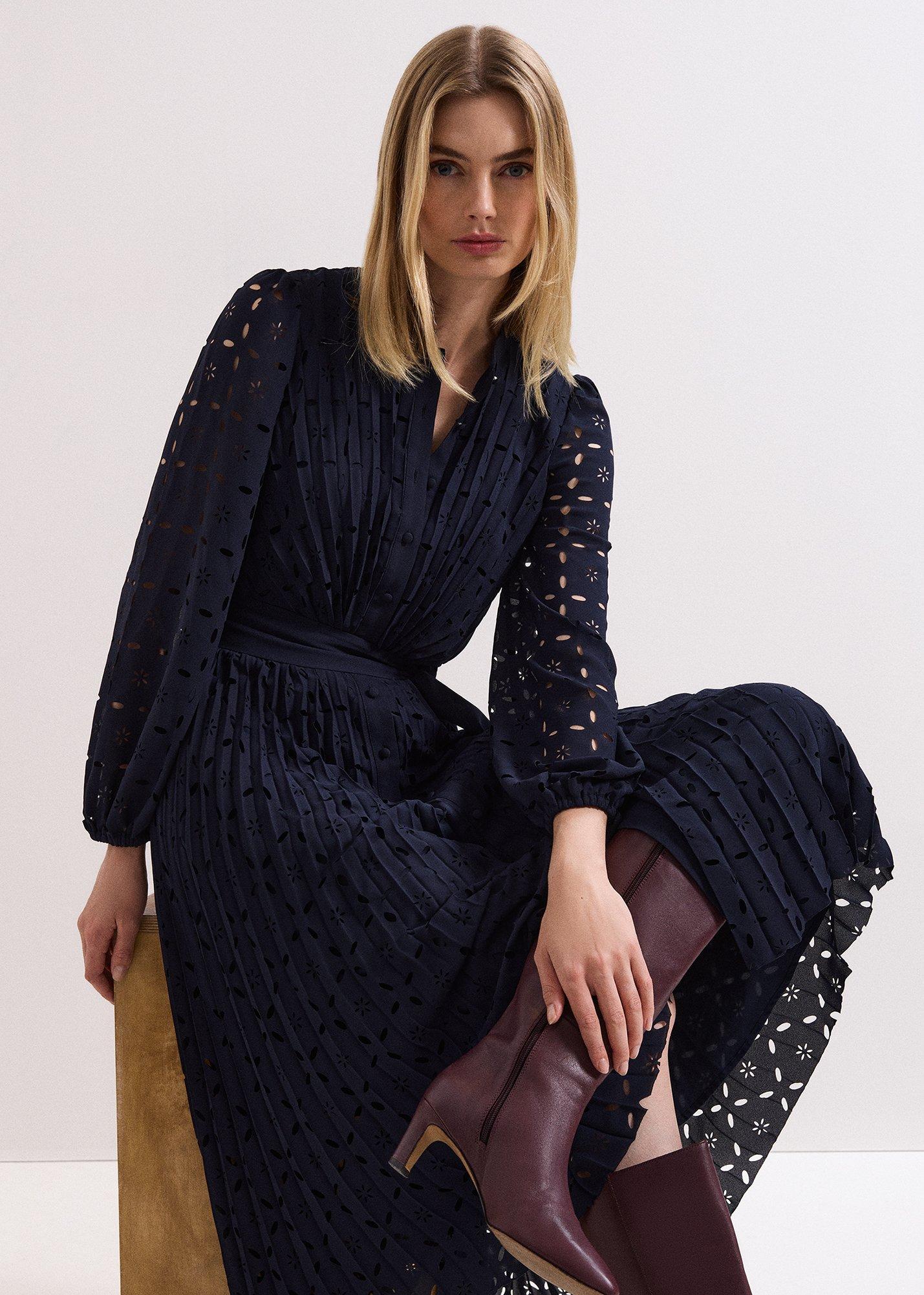 ${product-id}-Marina Navy Laser Cut Midi Dress-Navy-${view-type}