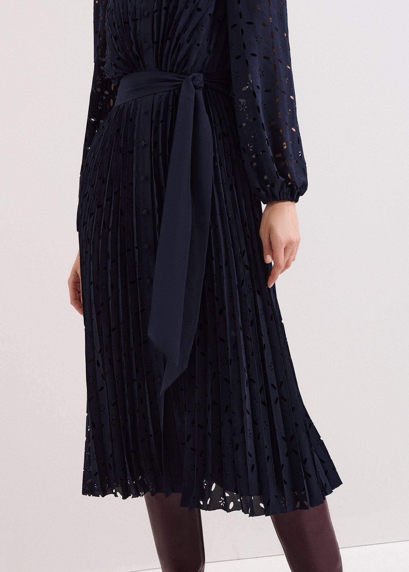 ${product-id}-Marina Navy Laser Cut Midi Dress-Navy-${view-type}