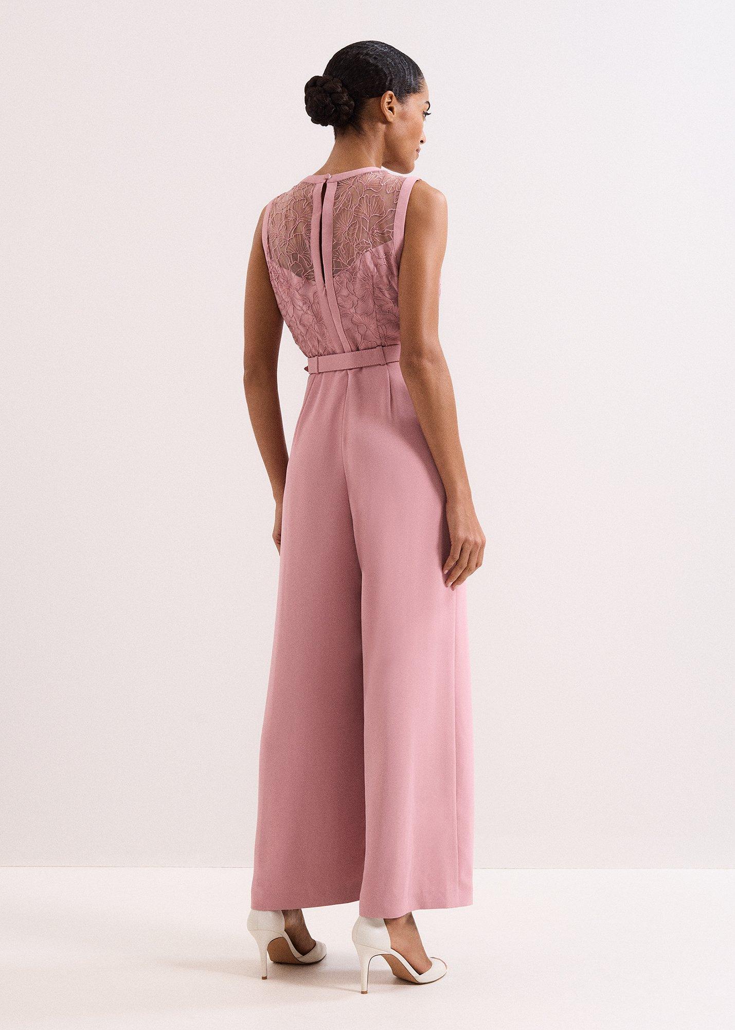 Ivanna Pink Jumpsuit