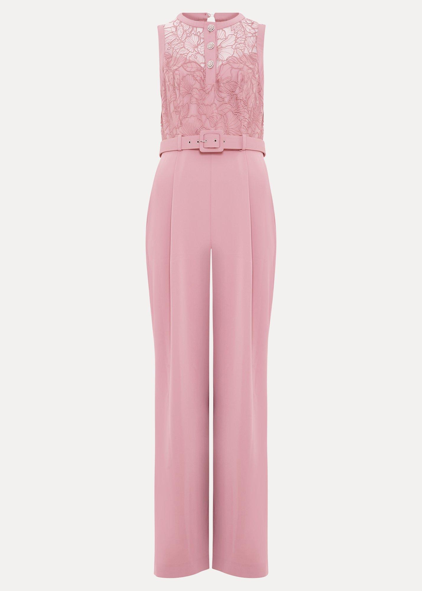 ${product-id}-Petite Ivanna Pink Embroidered Jumpsuit-Pale Pink-${view-type}