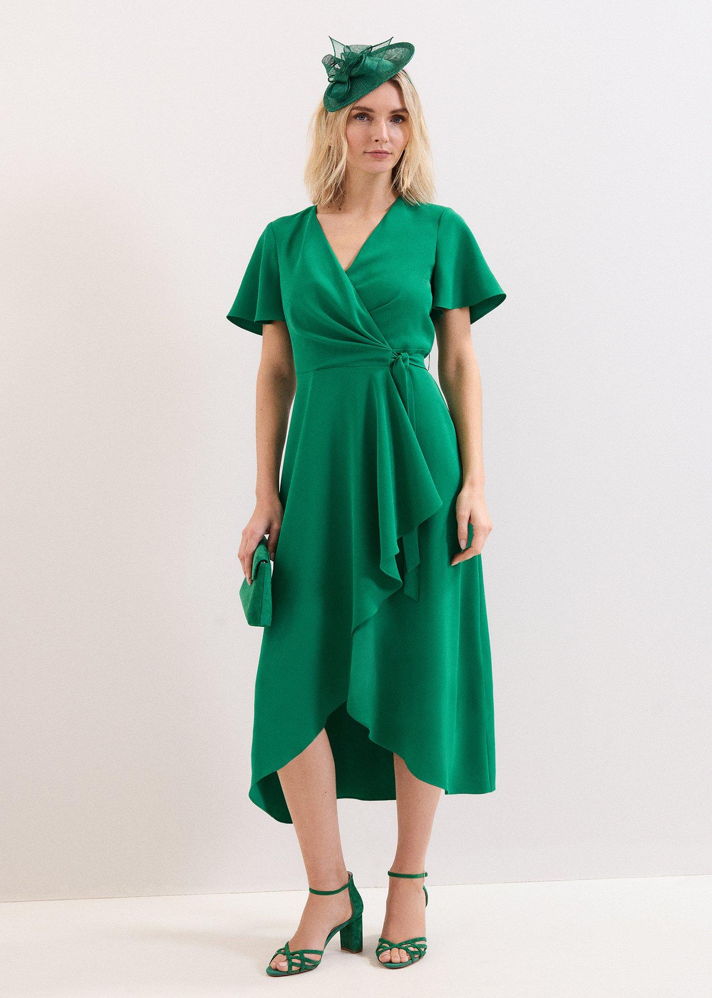 ${product-id}-Julissa Wrap Dress-Green-${view-type}