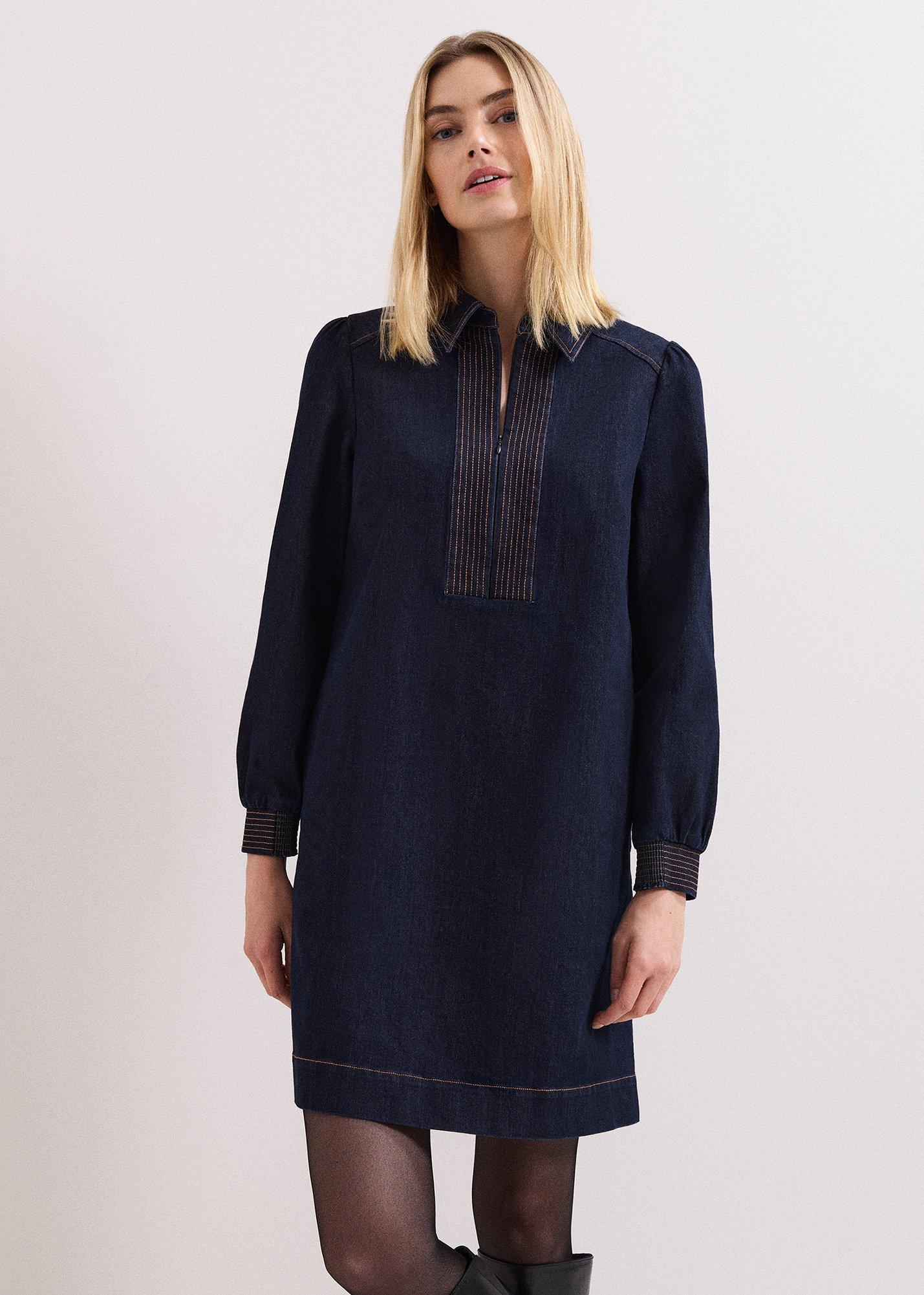 Gabi Denim Tunic Dress