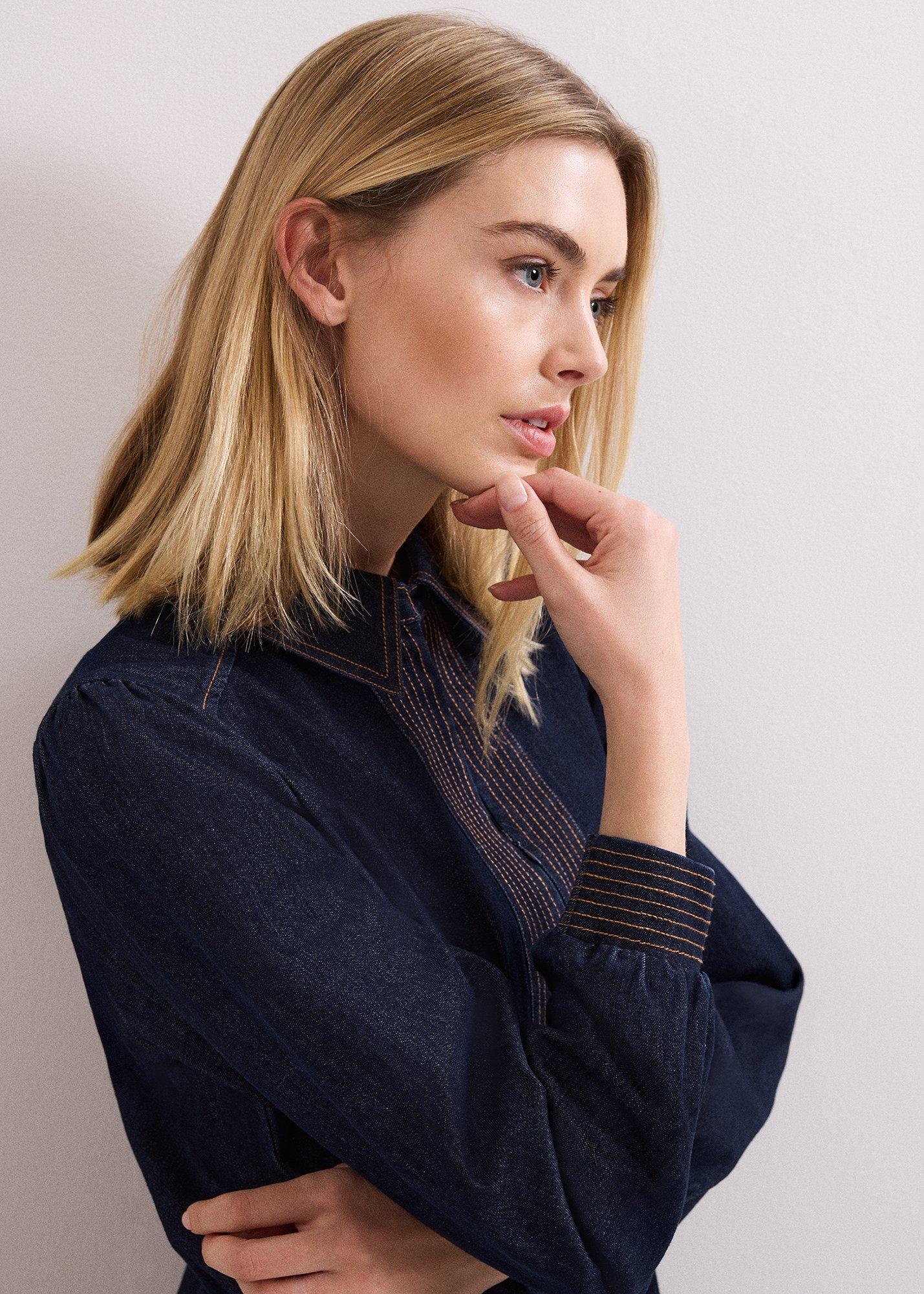 Gabi Denim Tunic Dress