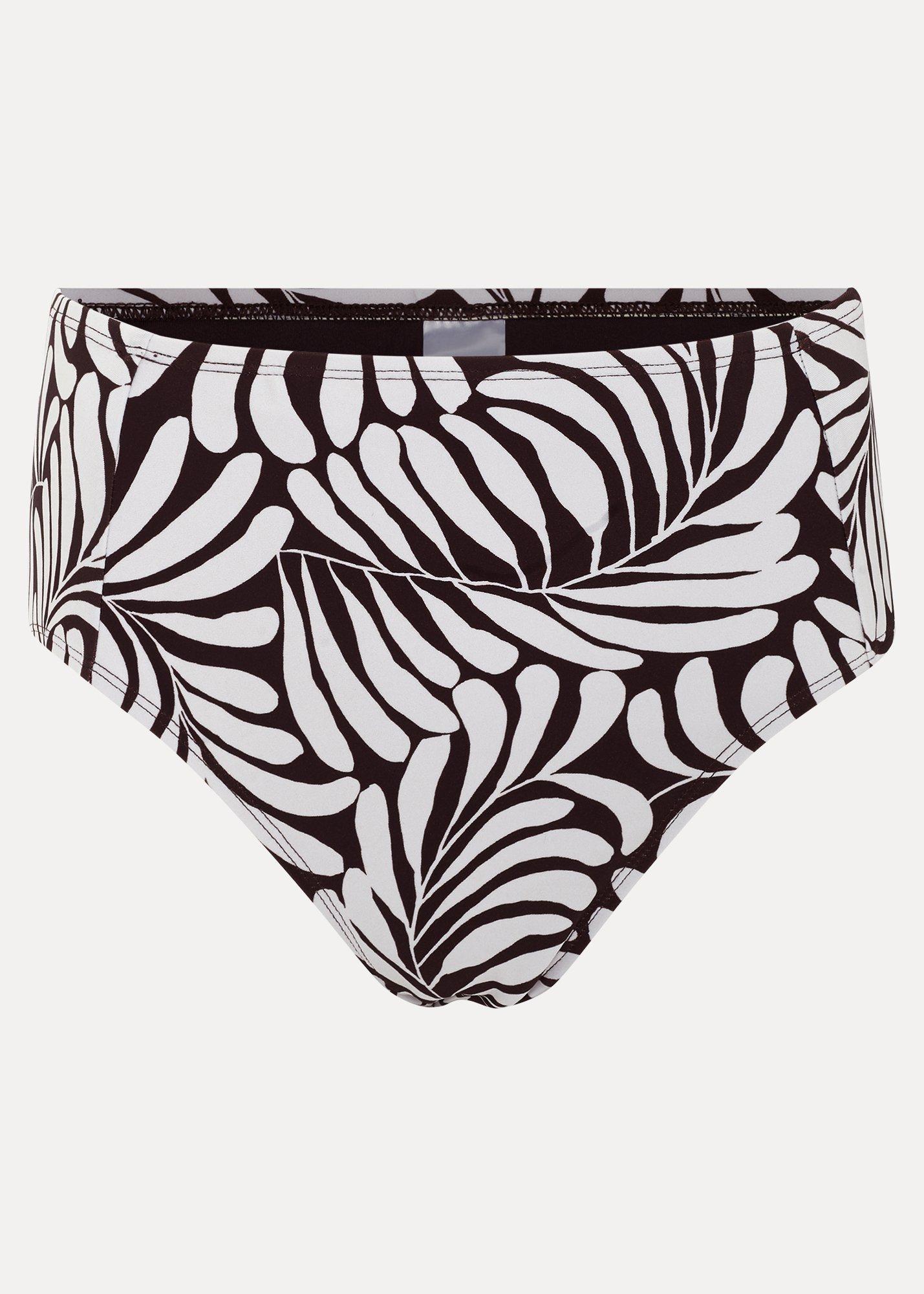 ${product-id}-Rio Leaf Print Tankini Bottom-Brown-${view-type}
