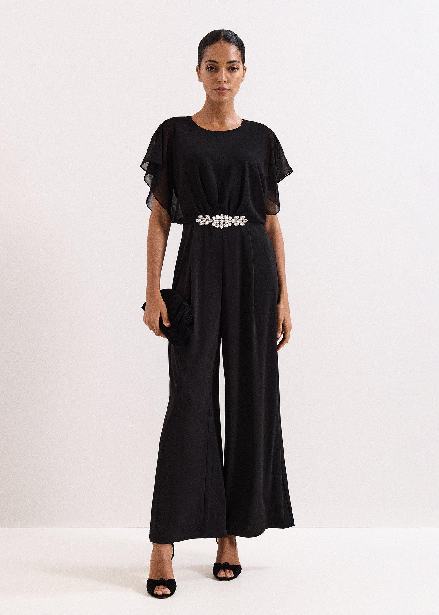 Velma Black Jumpsuit