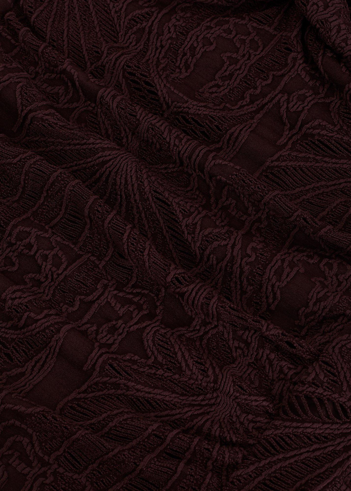 ${product-id}-Chocolate Textured Tankini Top-Brown-${view-type}