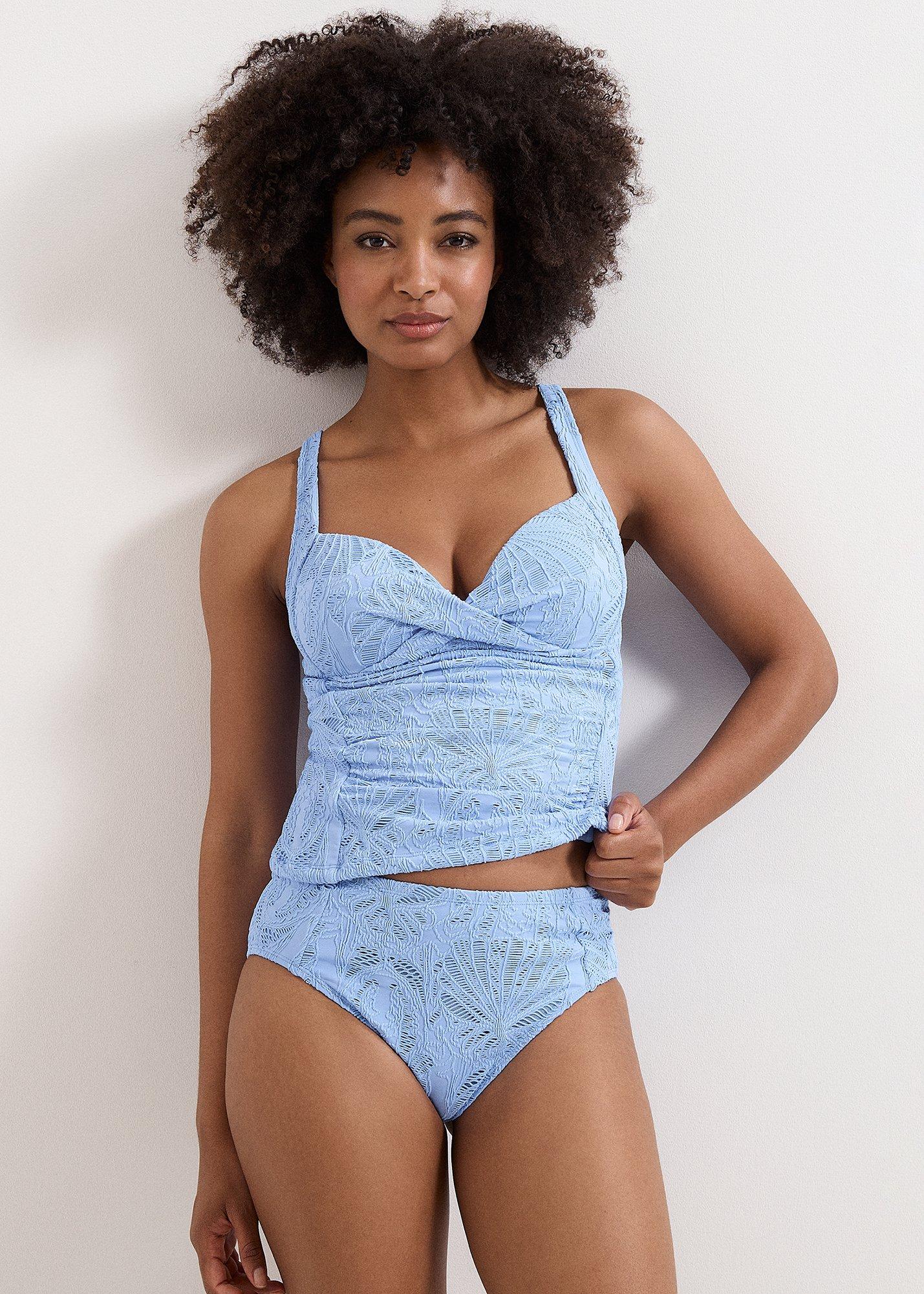 Textured Tankini Bottom