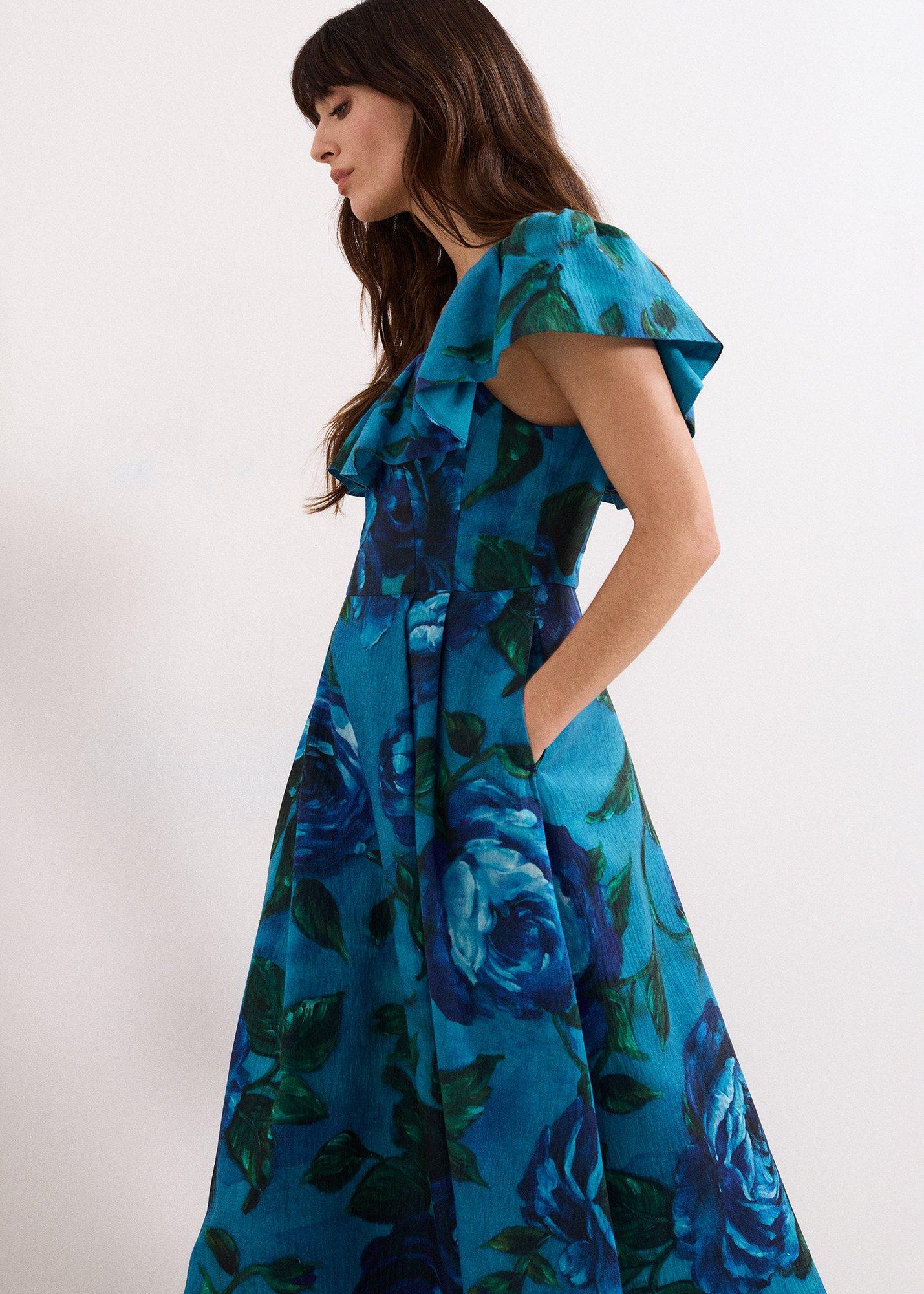 ${product-id}-Brianne Floral Dress-Blue-${view-type}