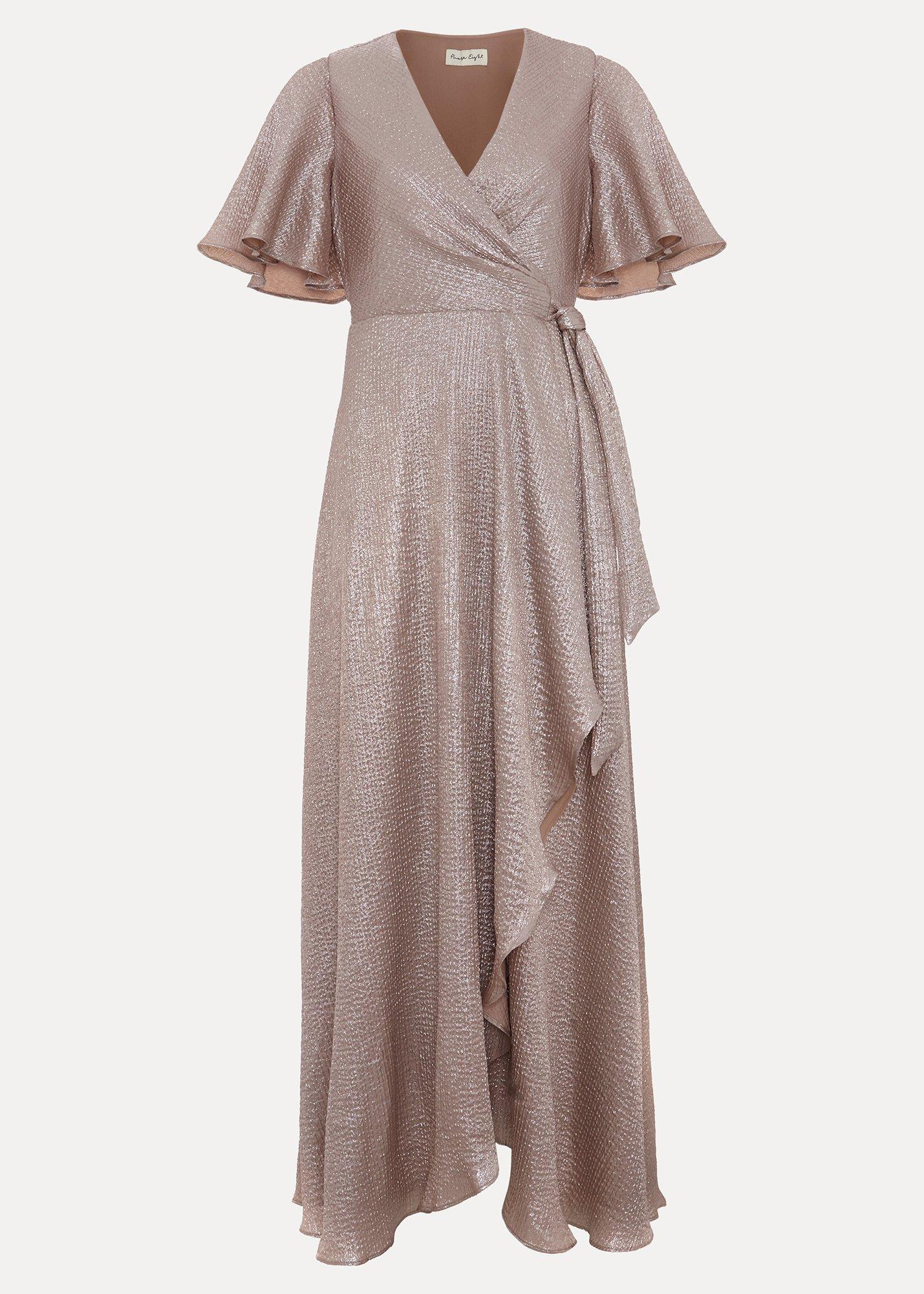 ${product-id}-Petite Julissa Gold Shimmer Maxi Dress-Gold-${view-type}