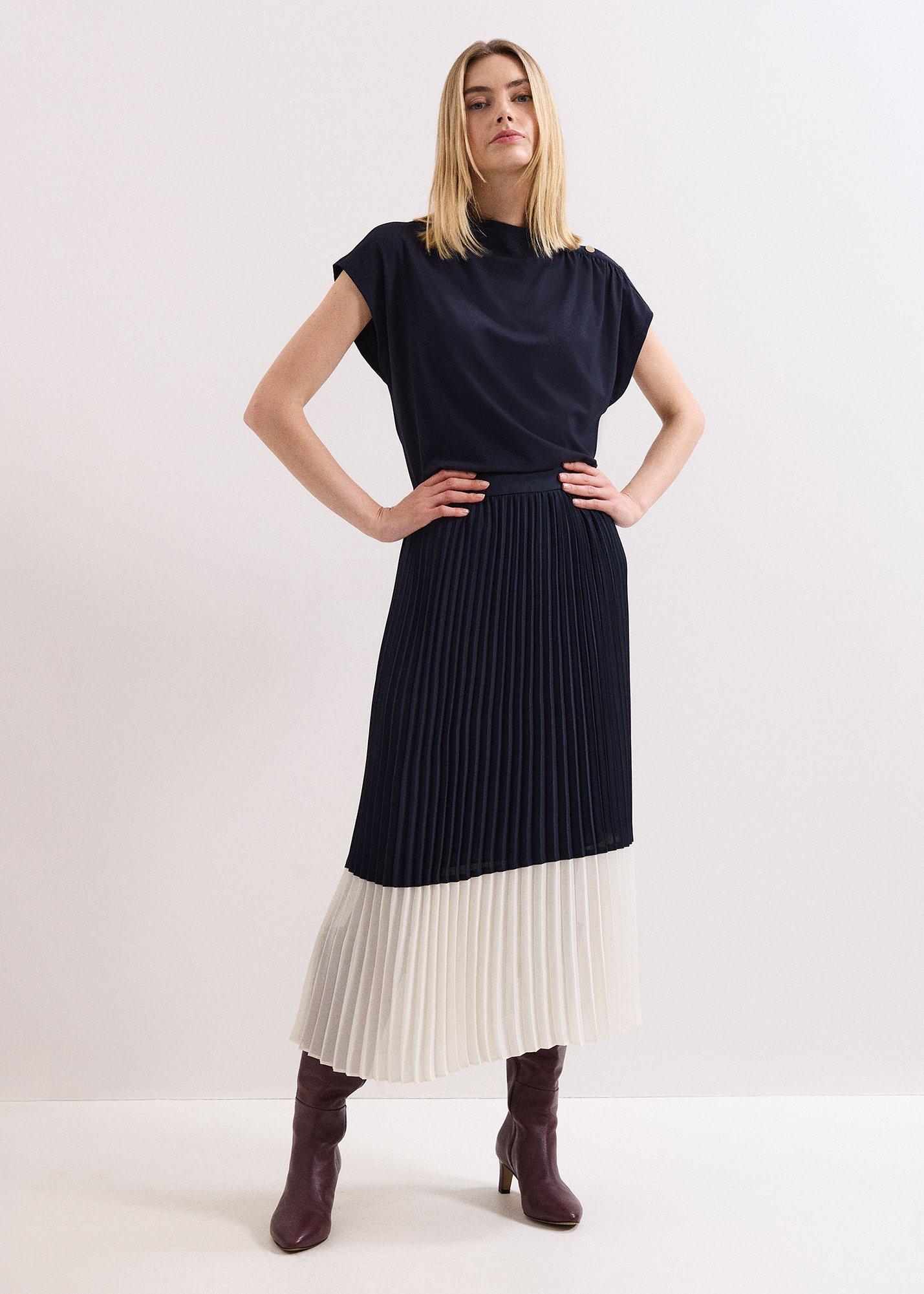 Eleanor Navy Skirt