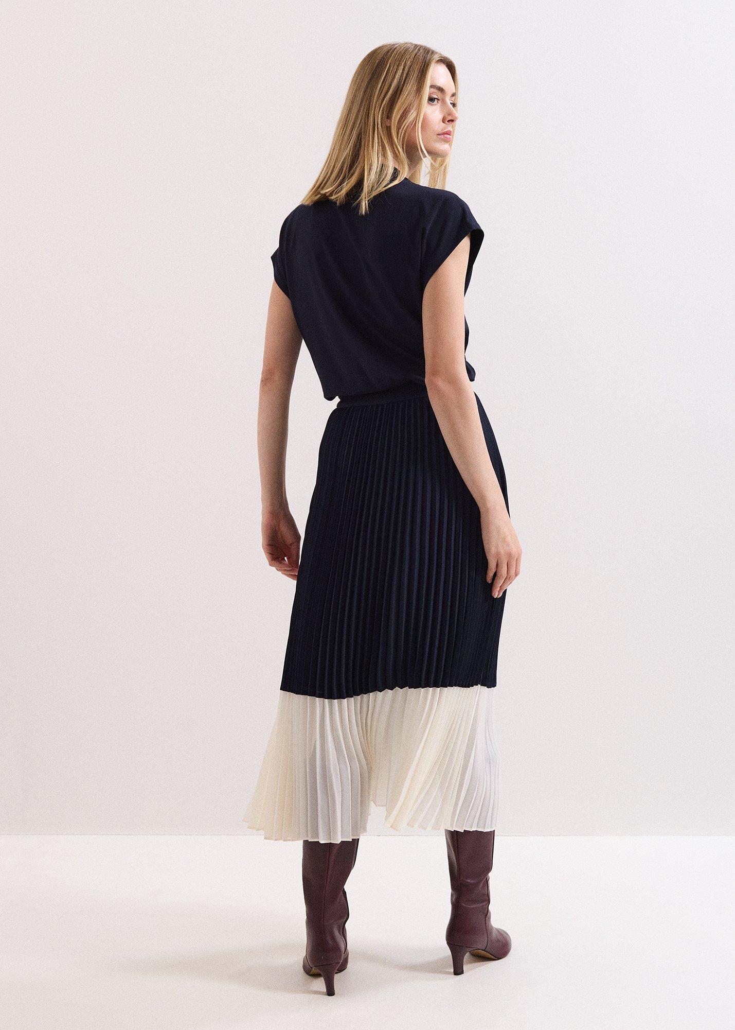 Eleanor Navy Skirt