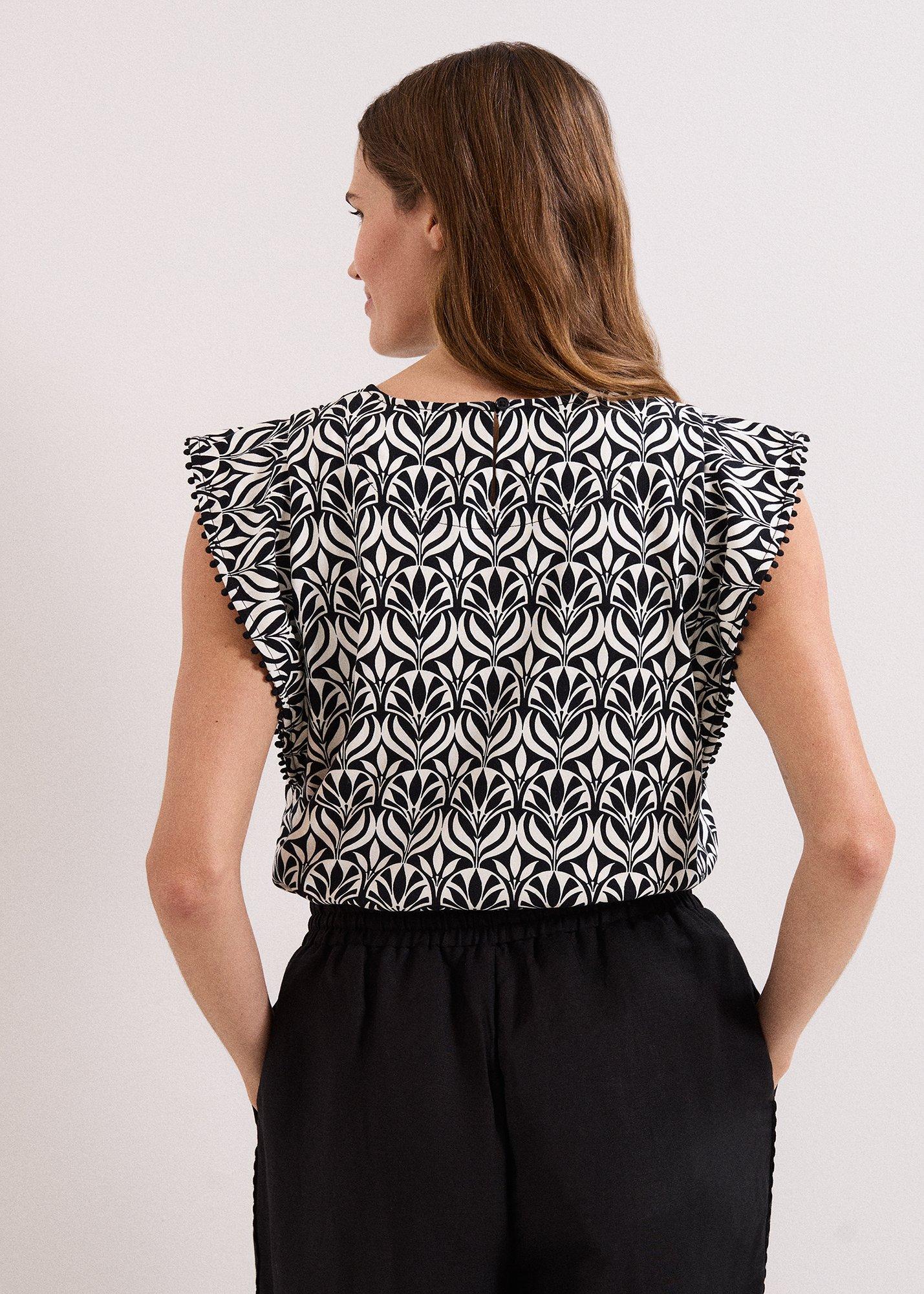 Beth Trim Detail Top