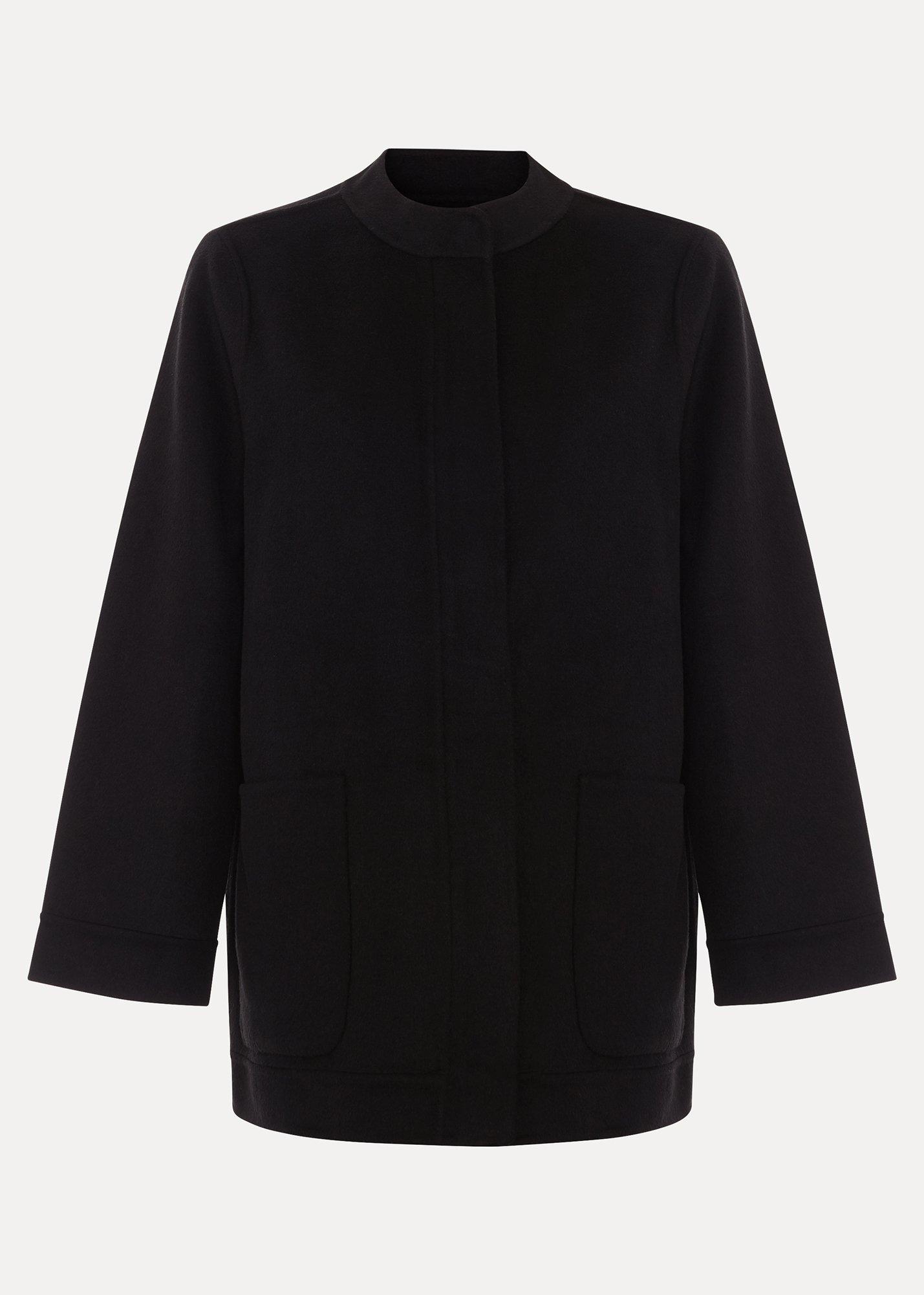 Daria Double Face Wool Swing Coat 
