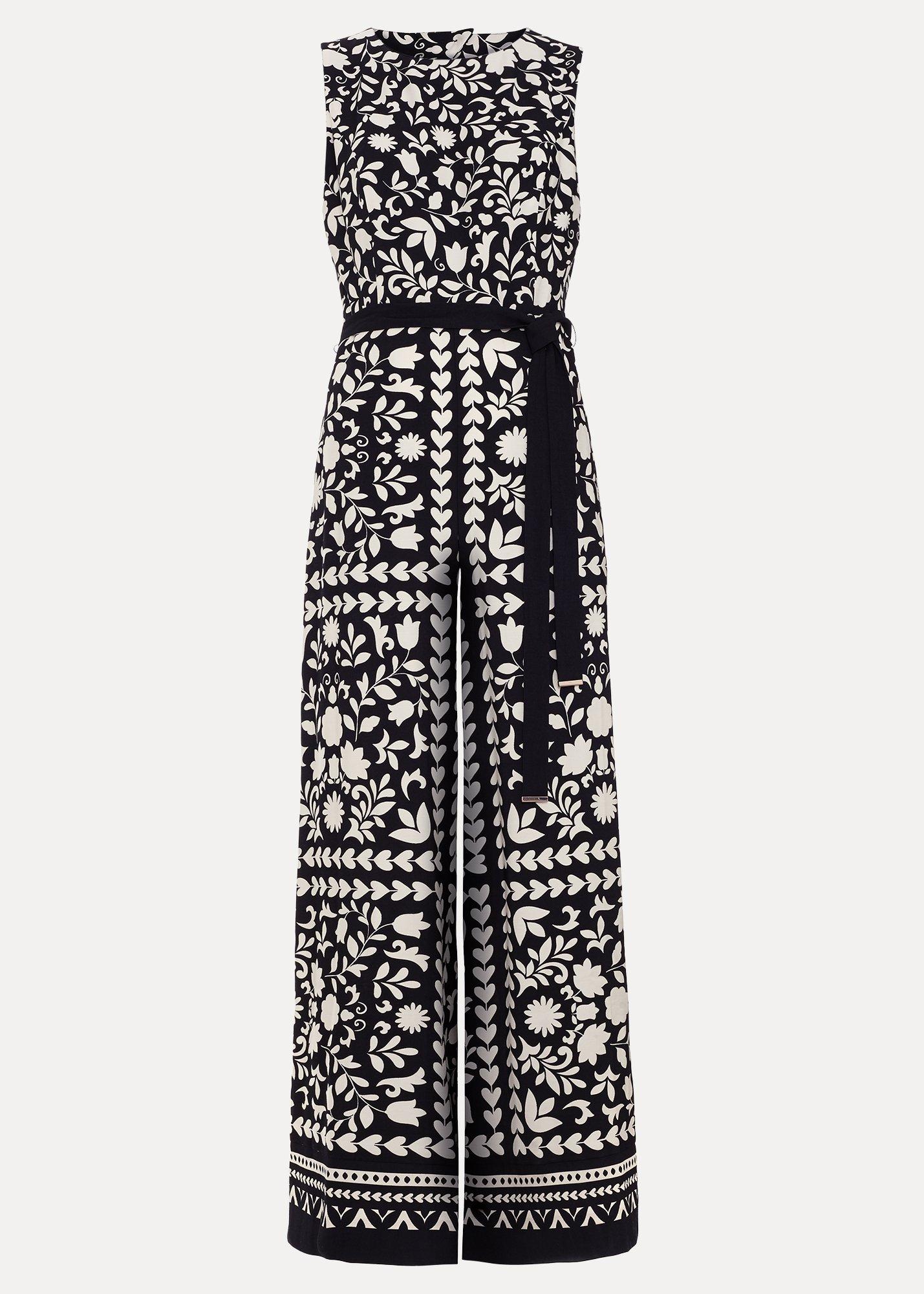 ${product-id}-Petite Cyra Jumpsuit-Black/Ivory-${view-type}