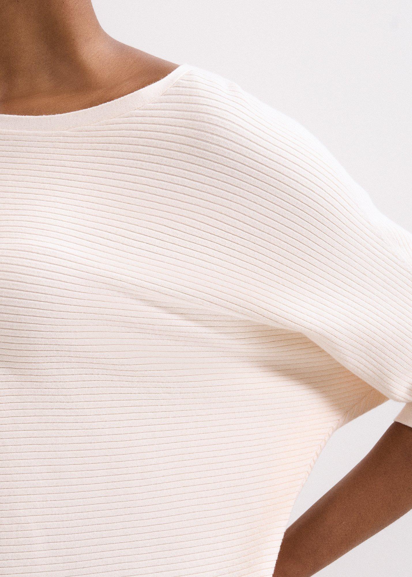 ${product-id}-Giana Ribbed Longer Line Batwing Jumper-Natural-${view-type}