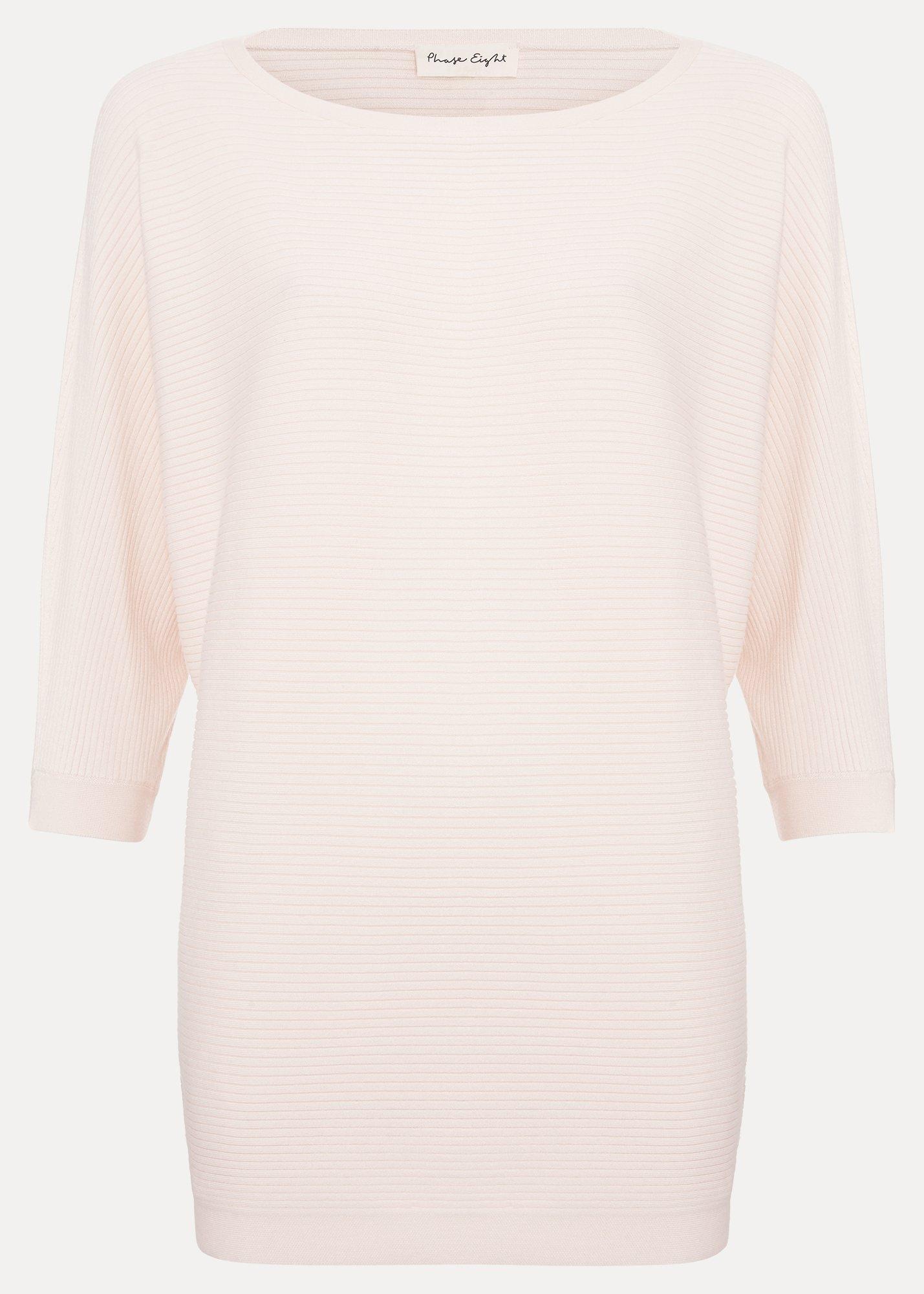 ${product-id}-Giana Ribbed Longer Line Batwing Jumper-Natural-${view-type}