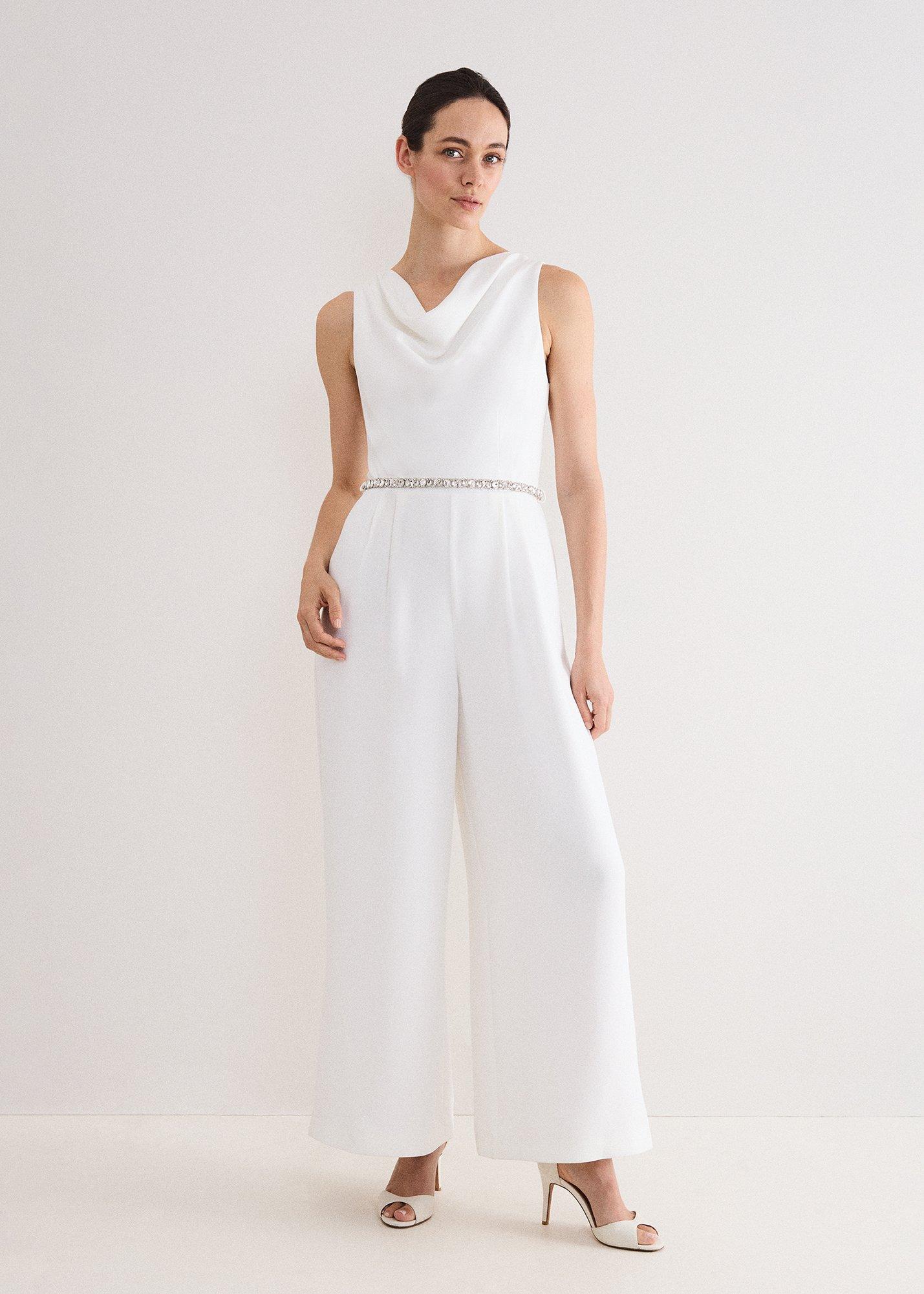 Petite Rubiana Braut-Jumpsuit
