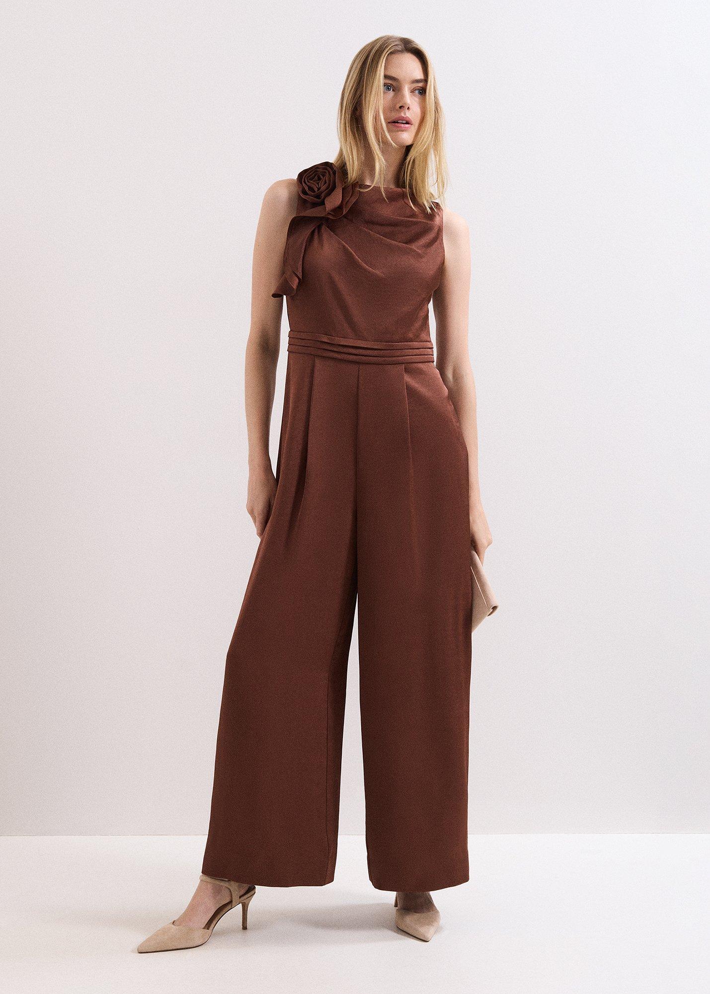 Elora Brown Jumpsuit