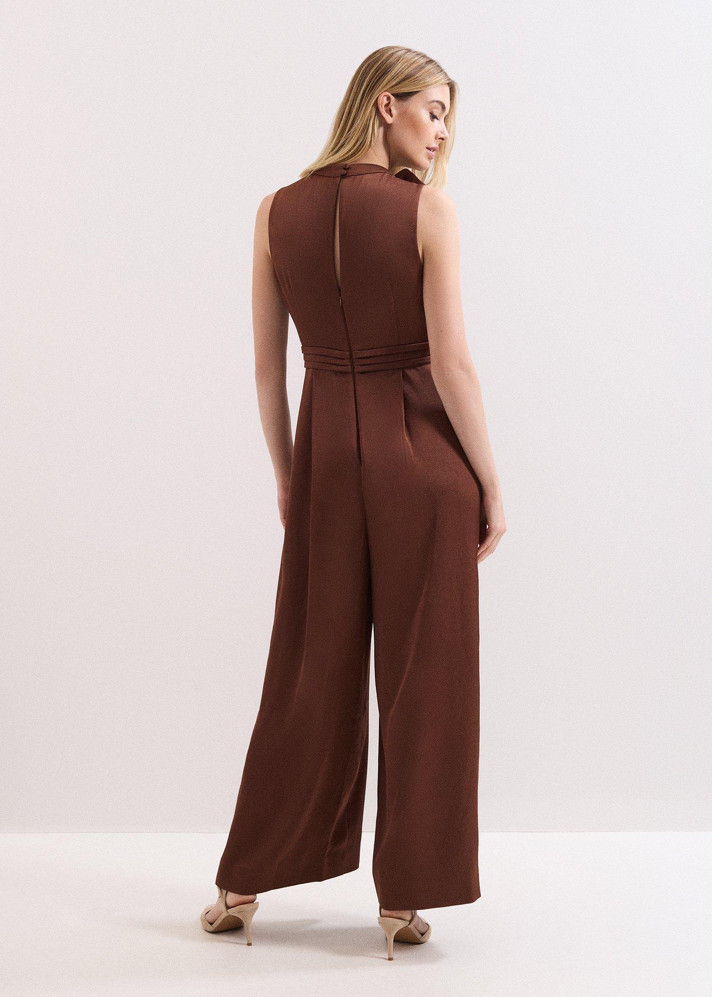 Elora Brown Jumpsuit