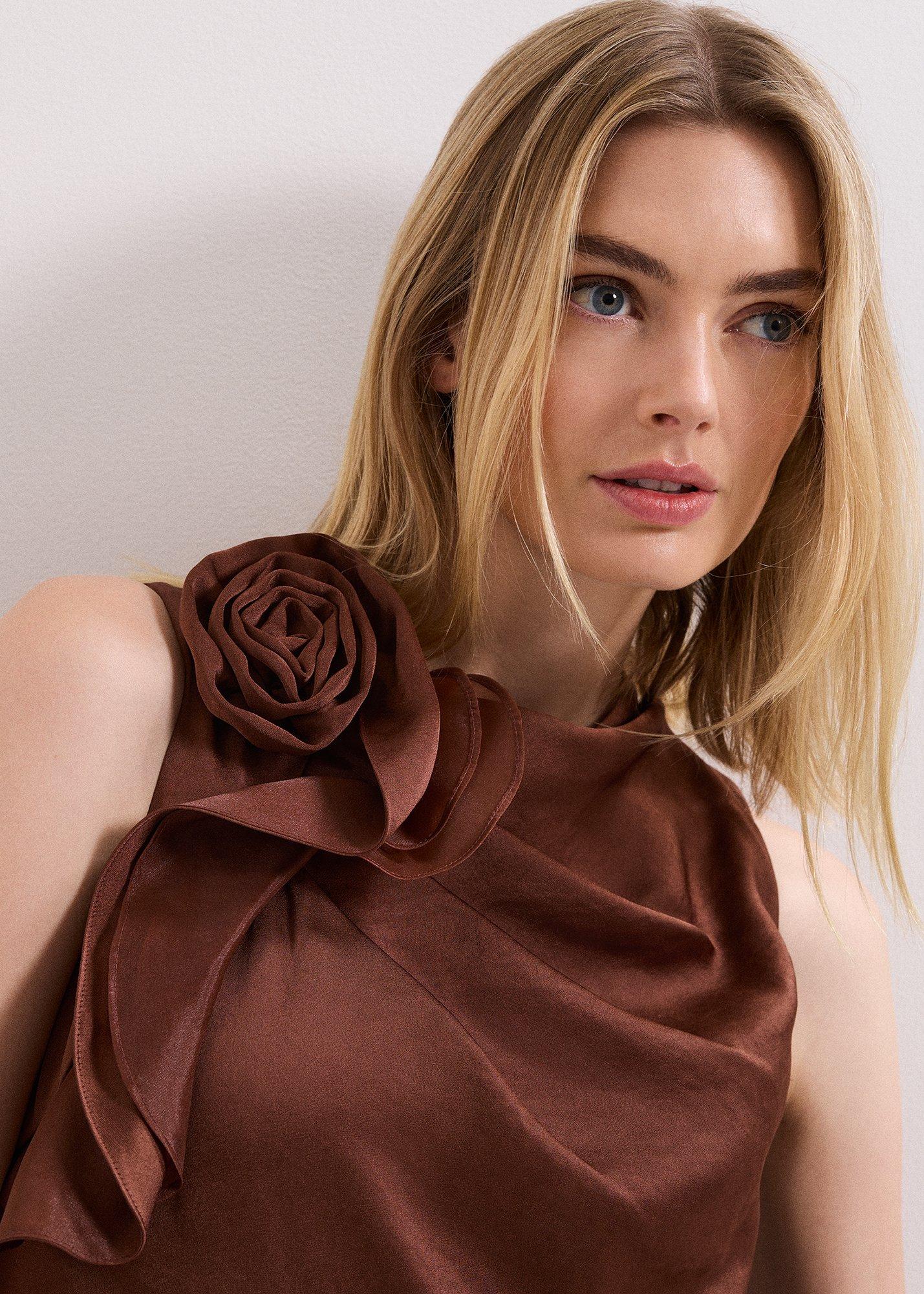 ${product-id}-Elora Brown Corsage Jumpsuit-Brown-${view-type}