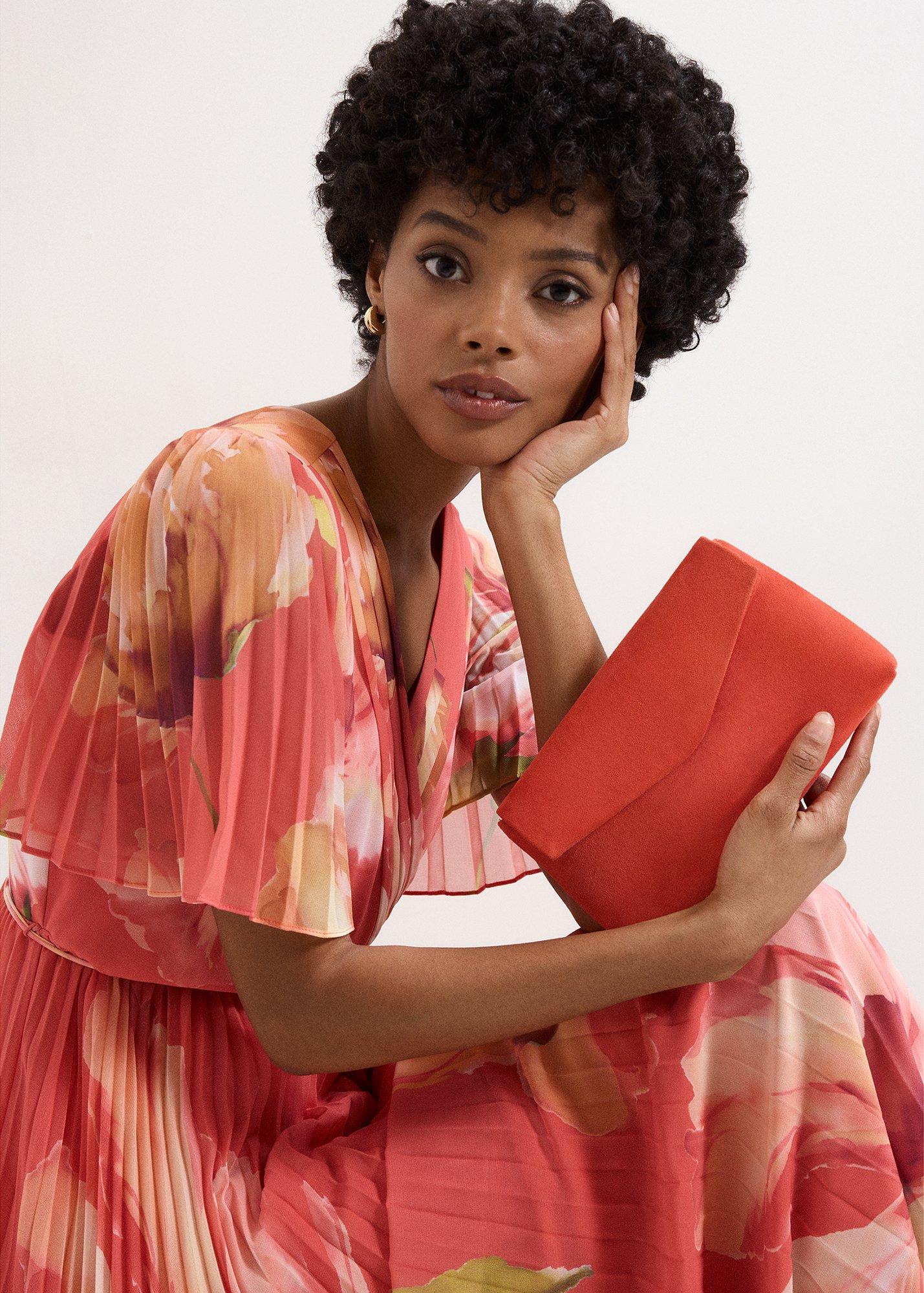 ${product-id}-Suede Clutch Bag-Orange-${view-type}