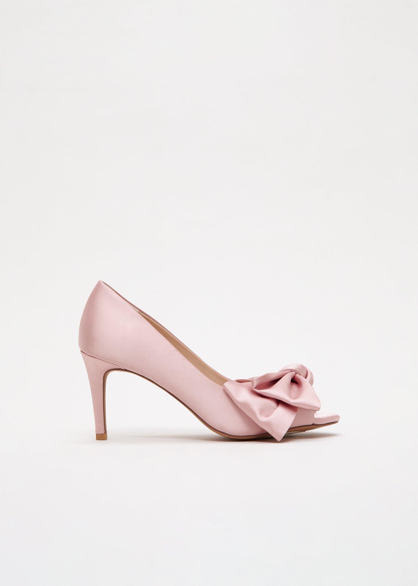 Satin Court Shoe