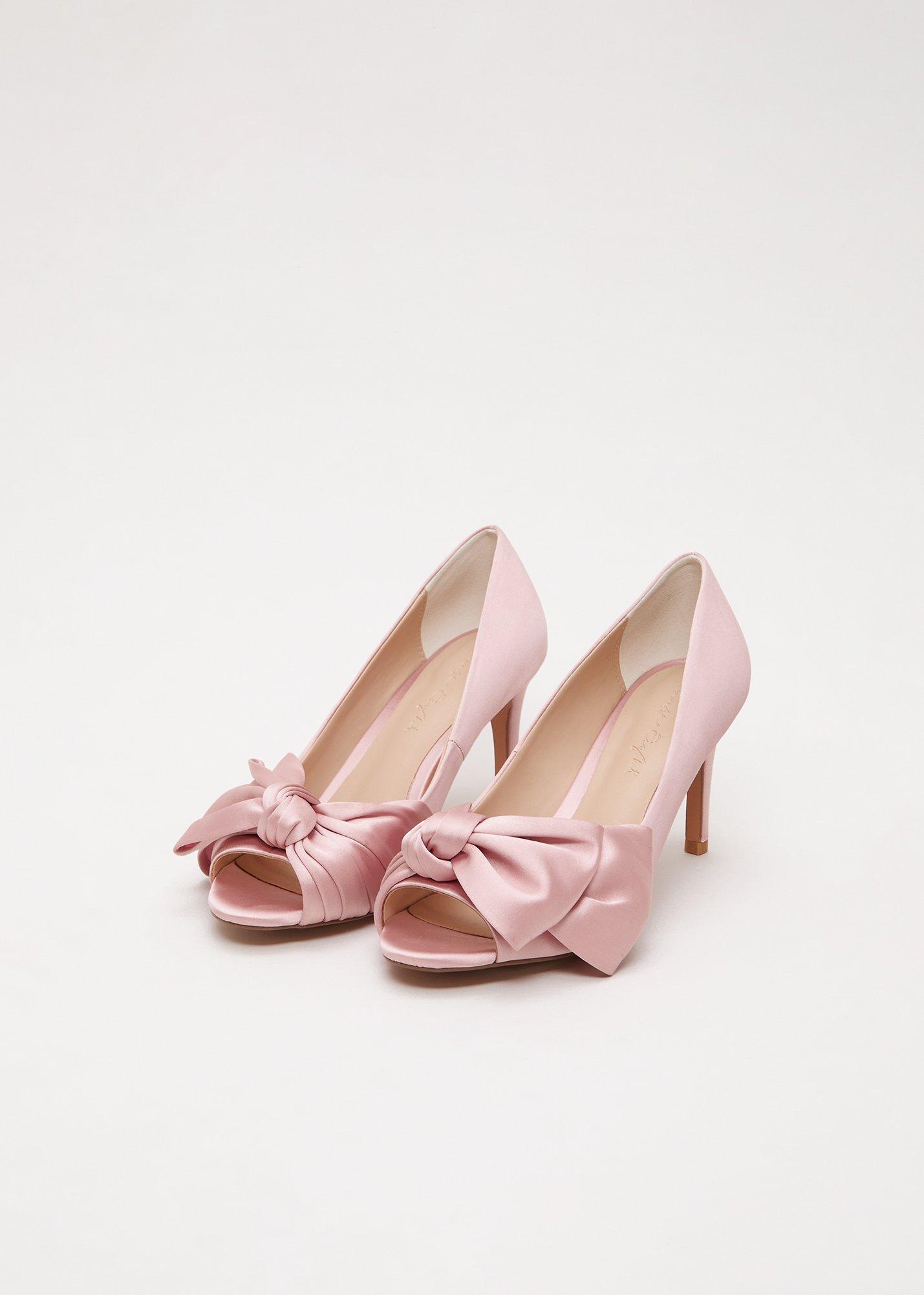 Satin Court Shoe