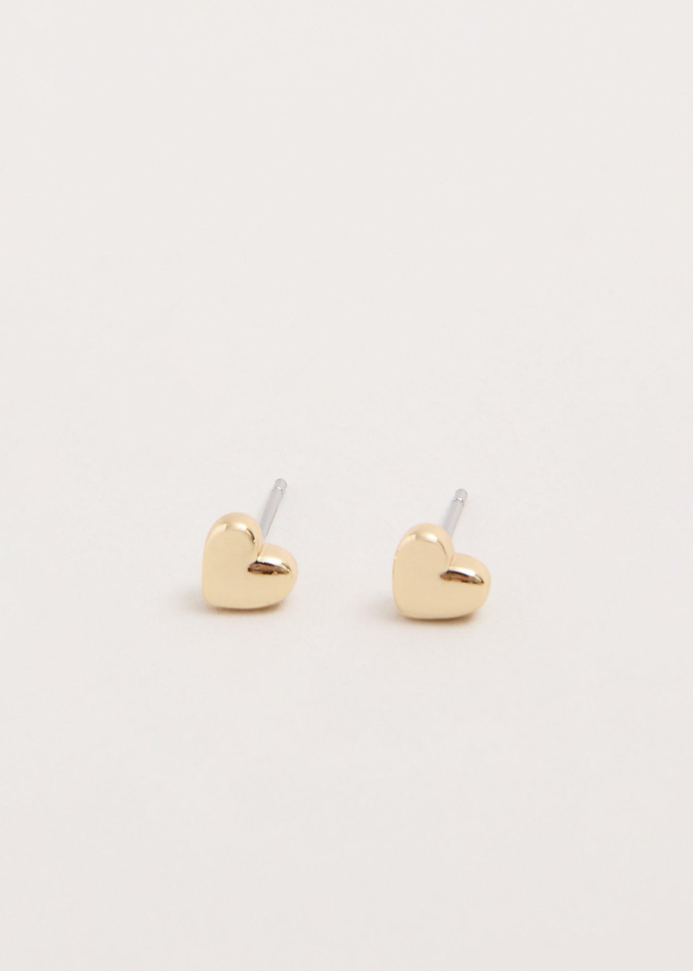 Mini Heart Earrings