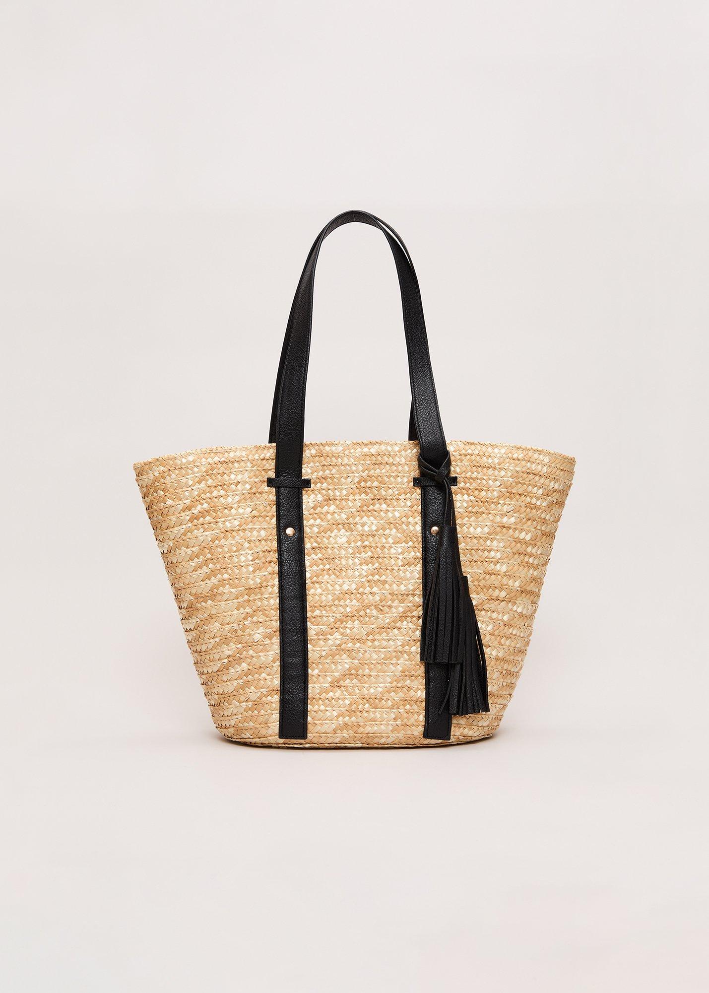 Straw Shopper Bag