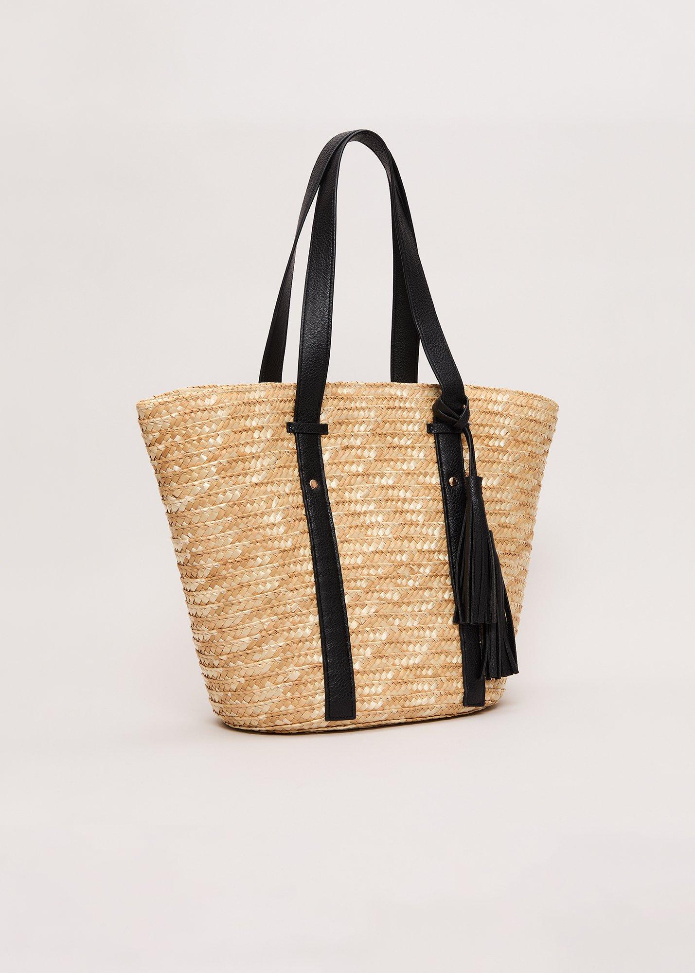 Straw Shopper Bag