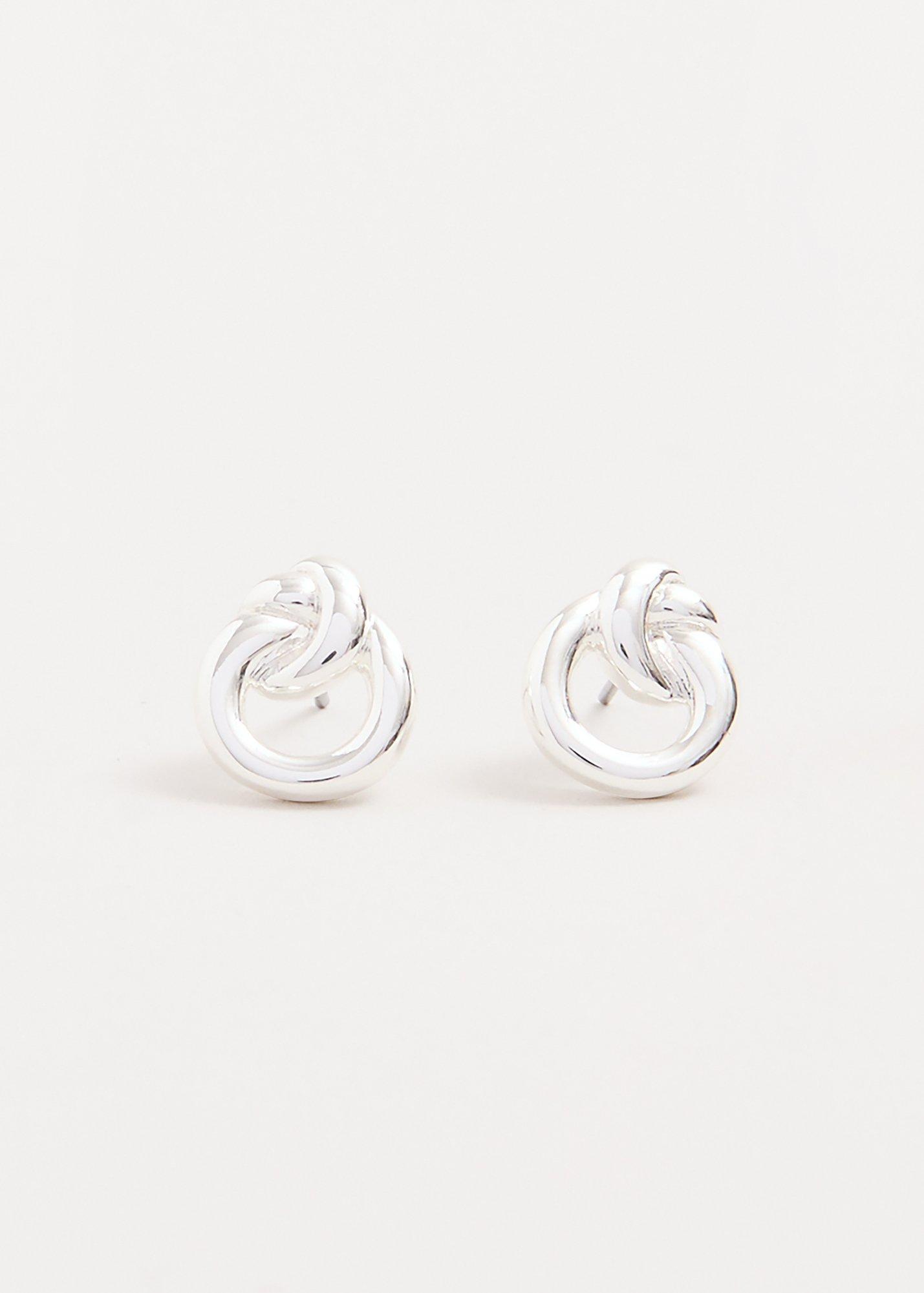 Knotted Stud Earring