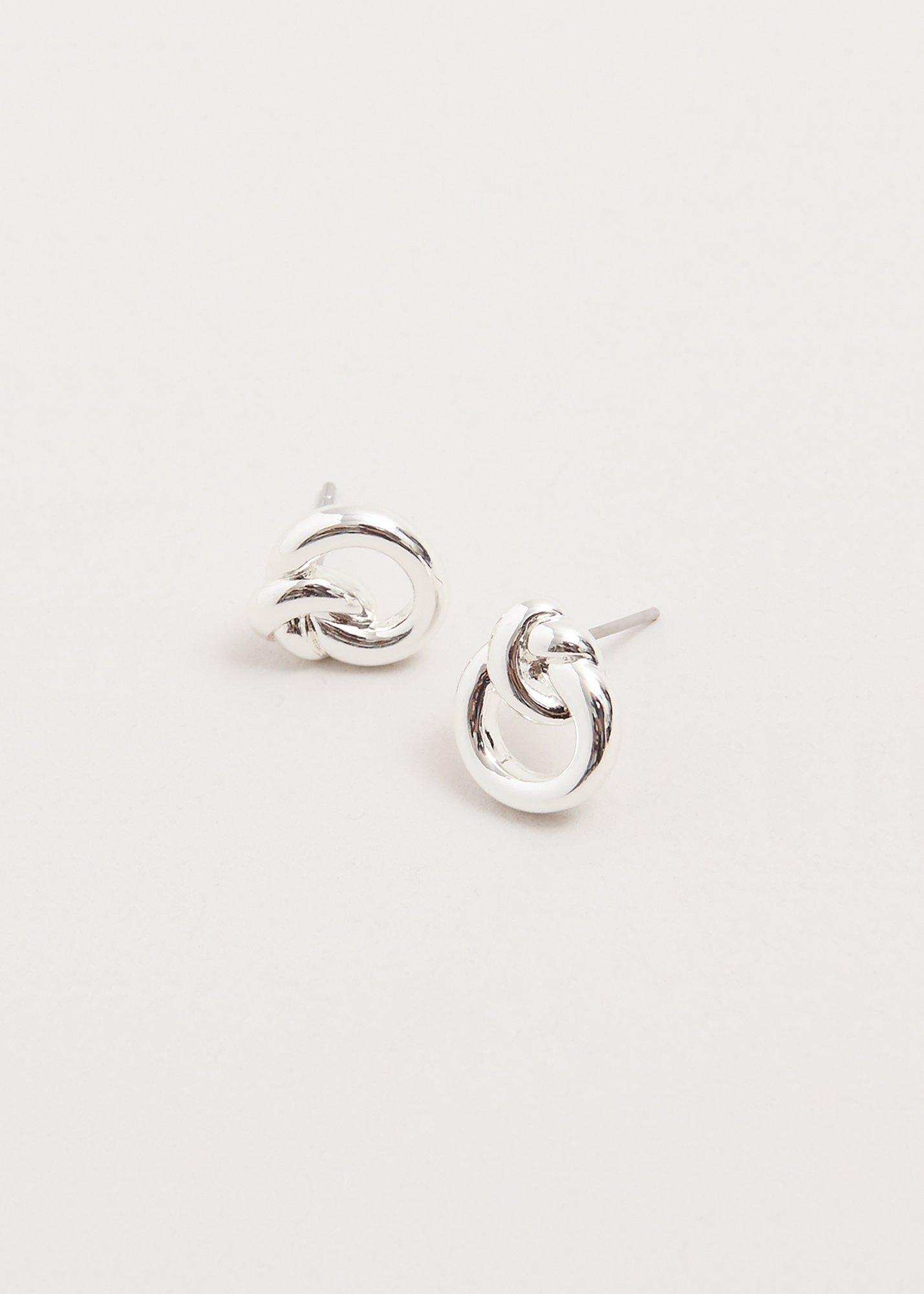 Knotted Stud Earring