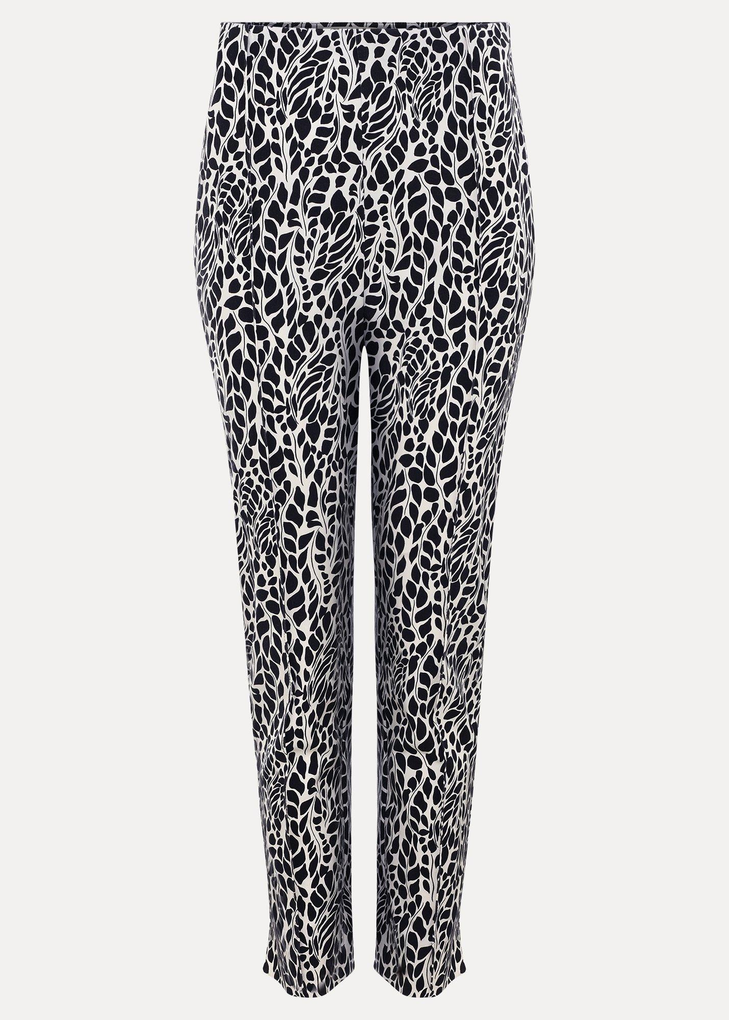 ${product-id}-Carmella Printed Trousers-Black/Ivory-${view-type}