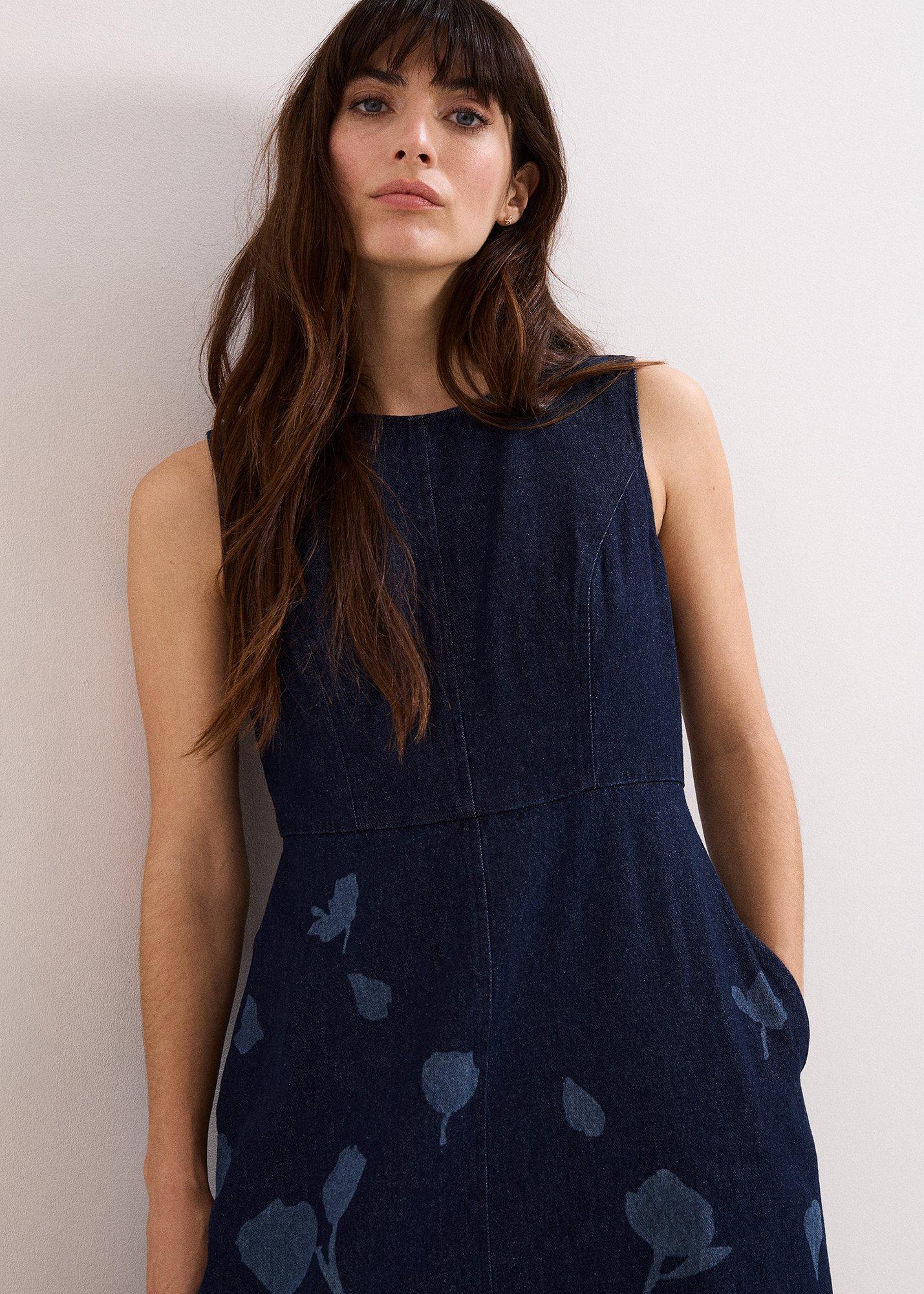 ${product-id}-Juliette Floral Denim Midi Dress-Denim-${view-type}