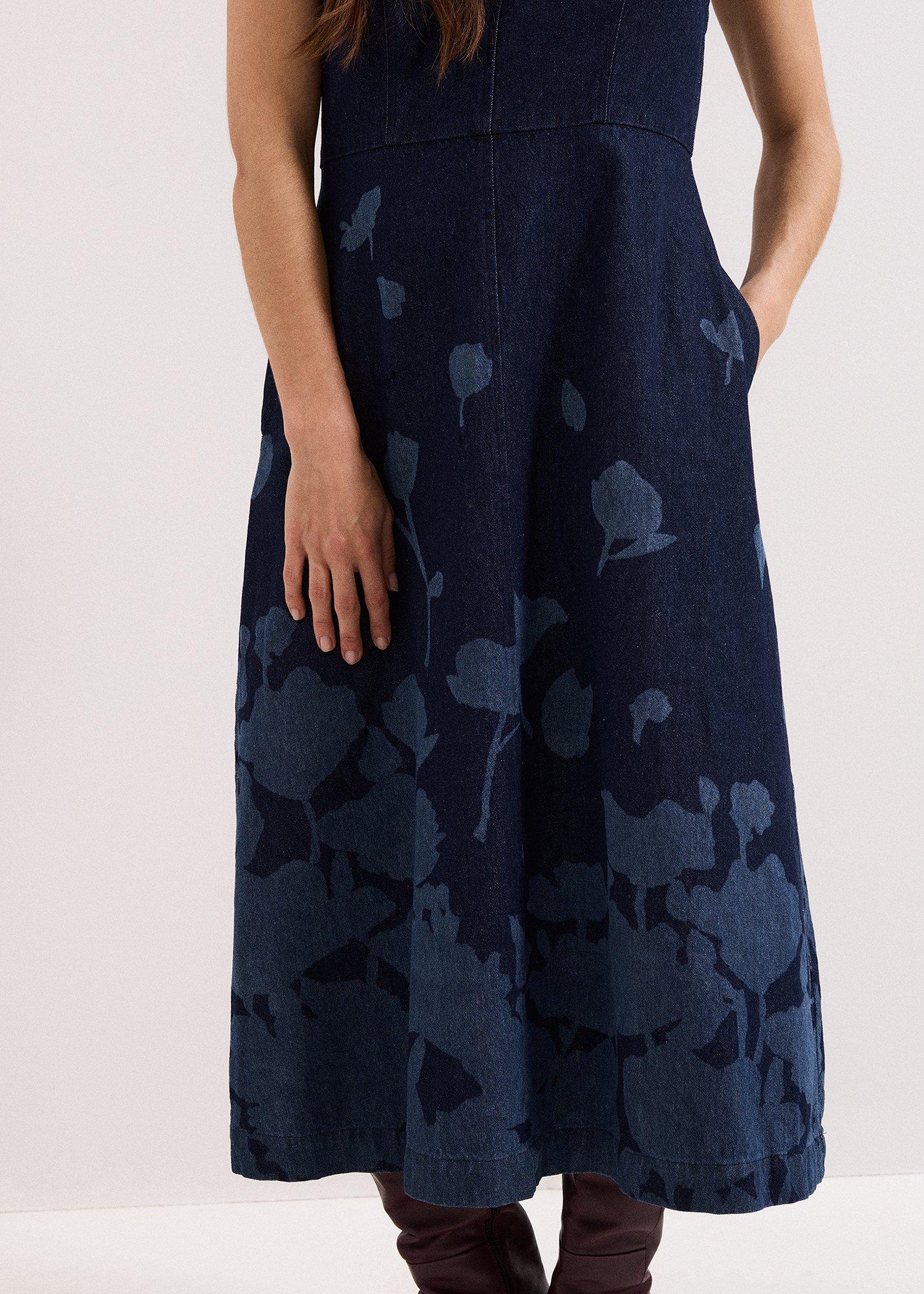 ${product-id}-Juliette Floral Denim Midi Dress-Denim-${view-type}