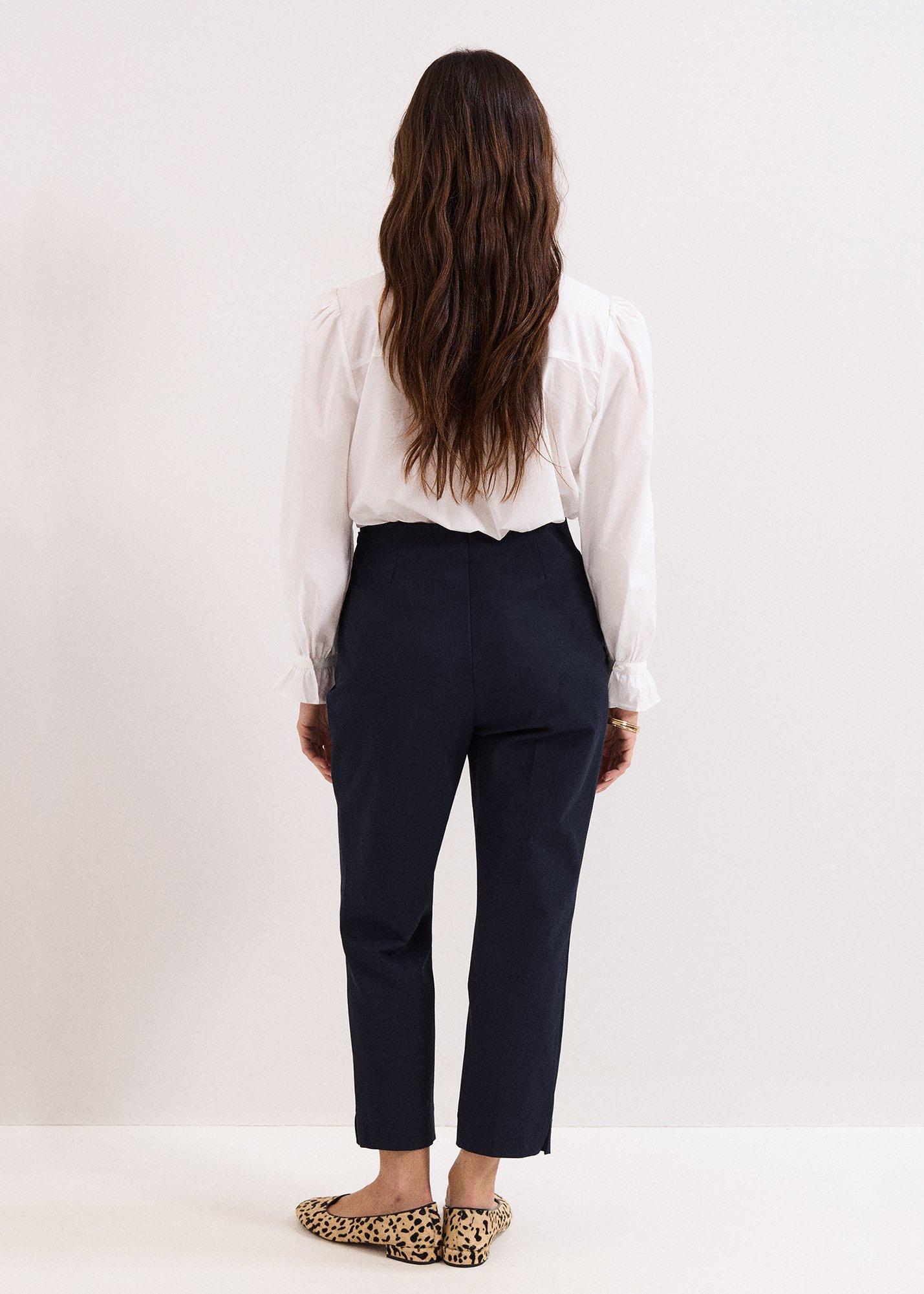 Miah Navy Trousers