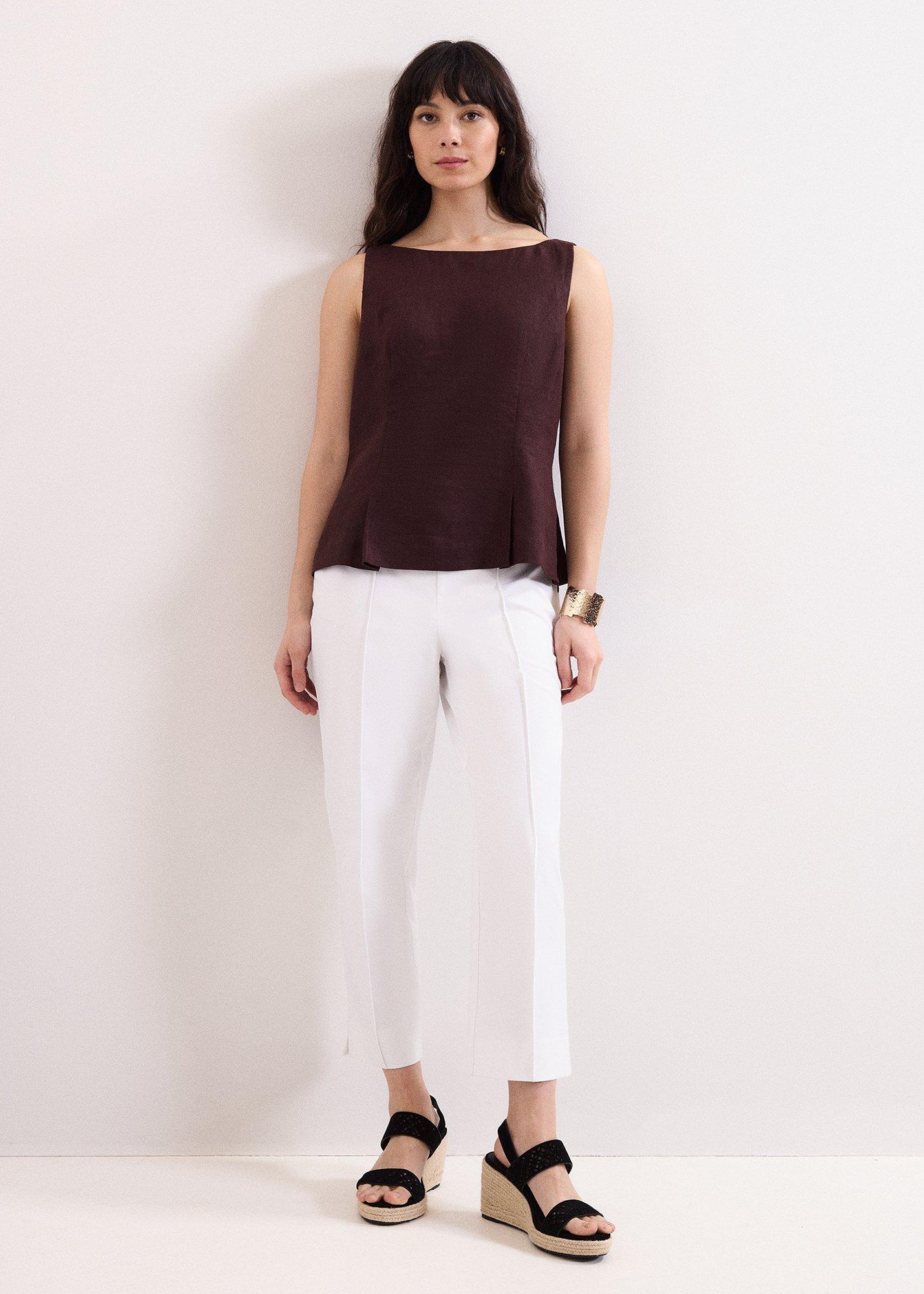Miah White Trousers